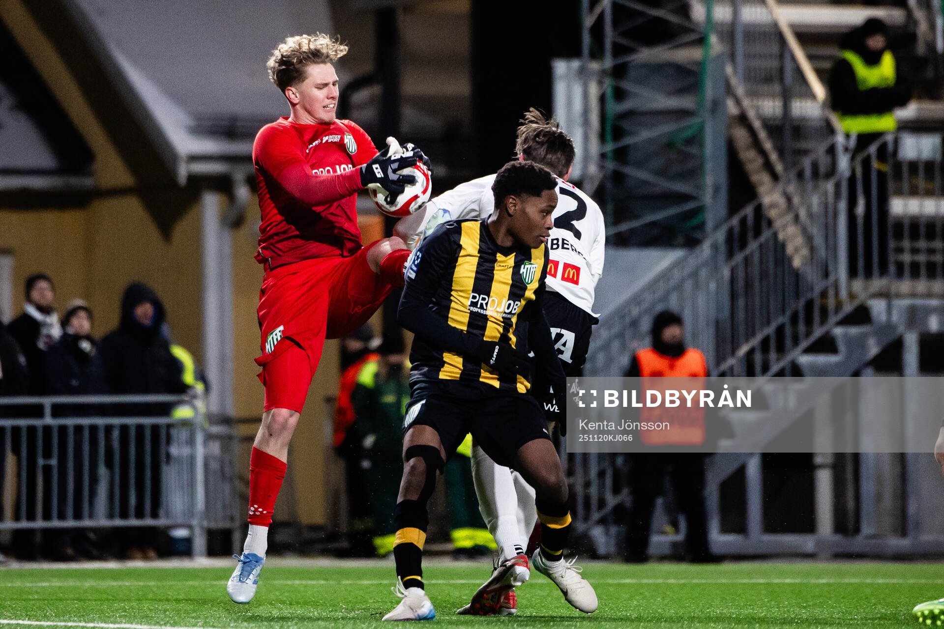 Hammarby TFFs målvakt Amar Dzevlan