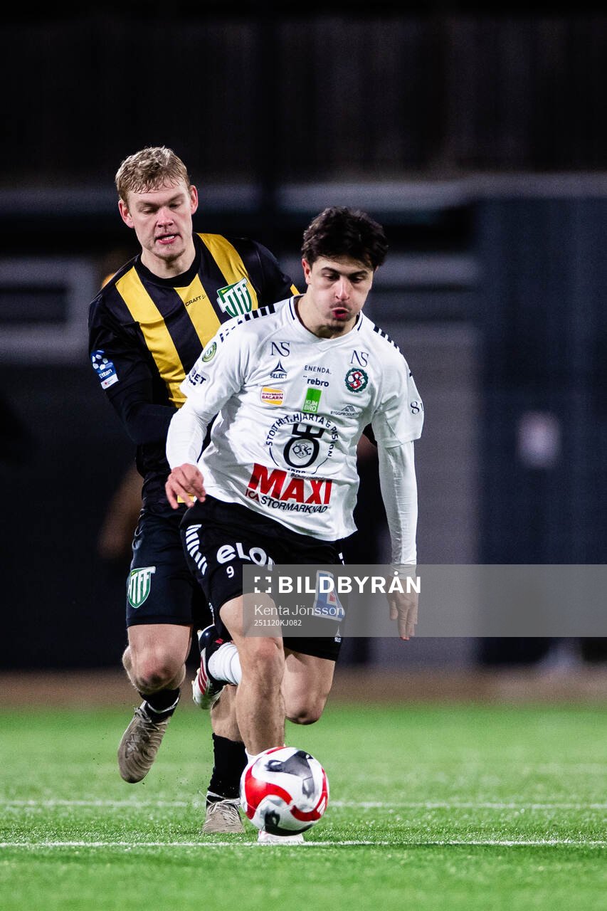 Hammarby TFFs William Axelsson Tervonen och Örebros