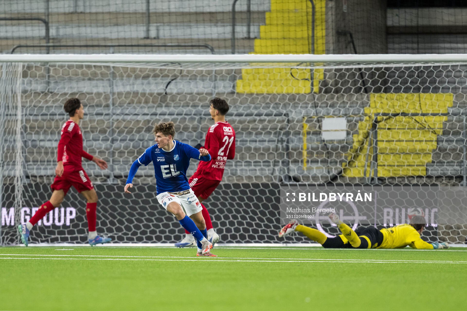 Norrby IFs Max Andersson jublar