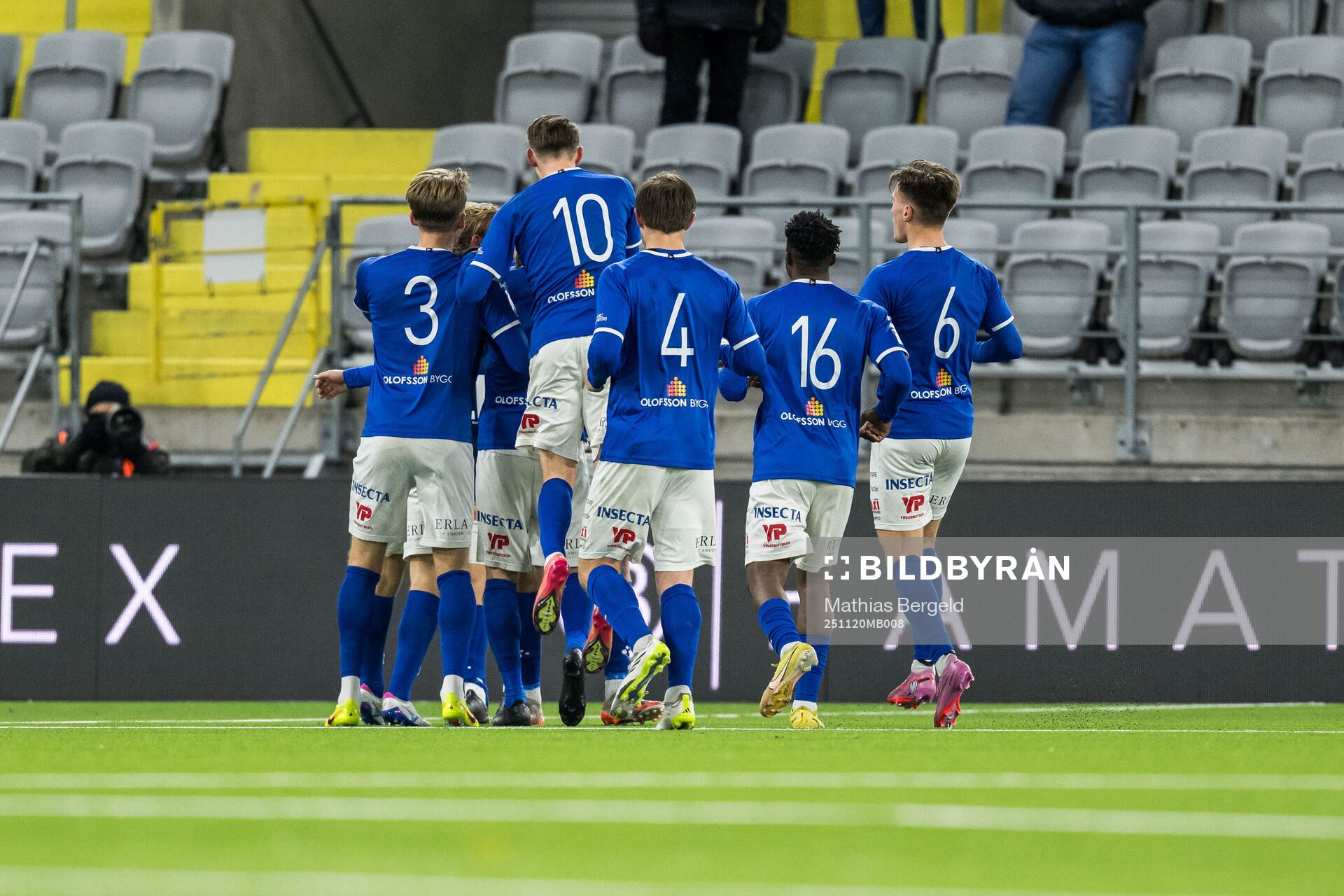 Norrby IFs Max Andersson jublar