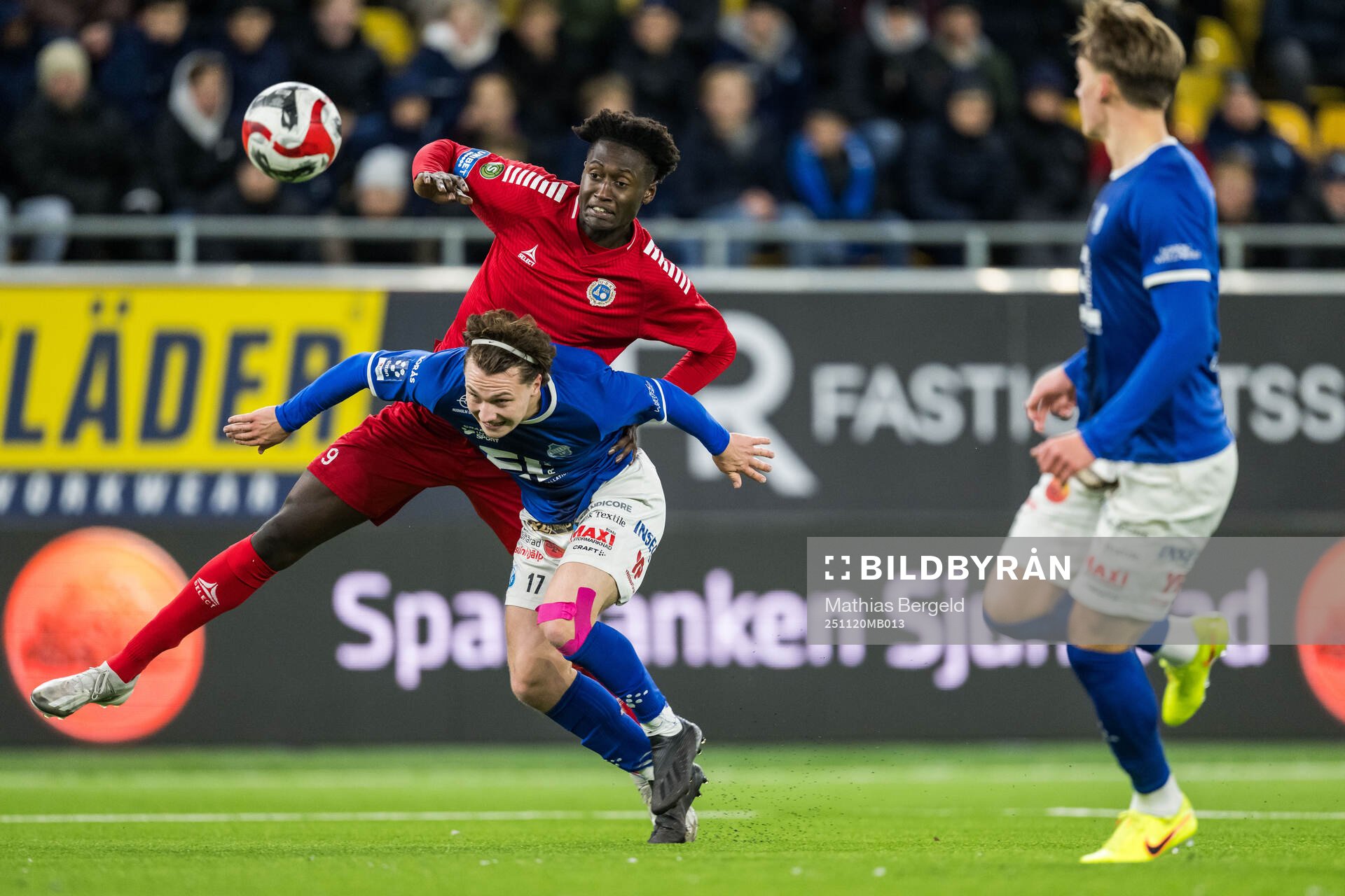 Utsiktens Mass Modou Sise och Norrby IFs Ture Spendler