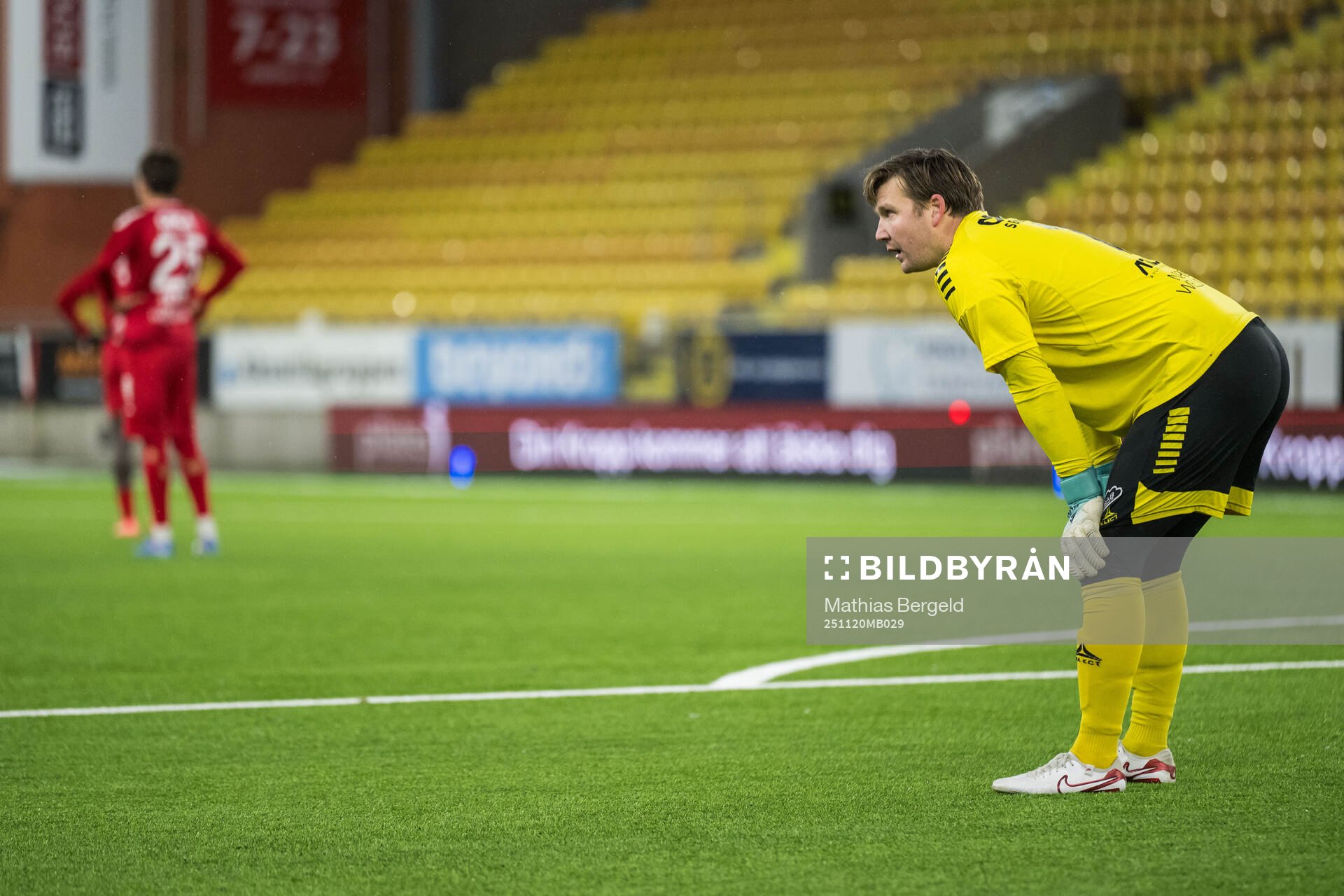 Utsiktens målvakt Oliver Gustafsson deppar