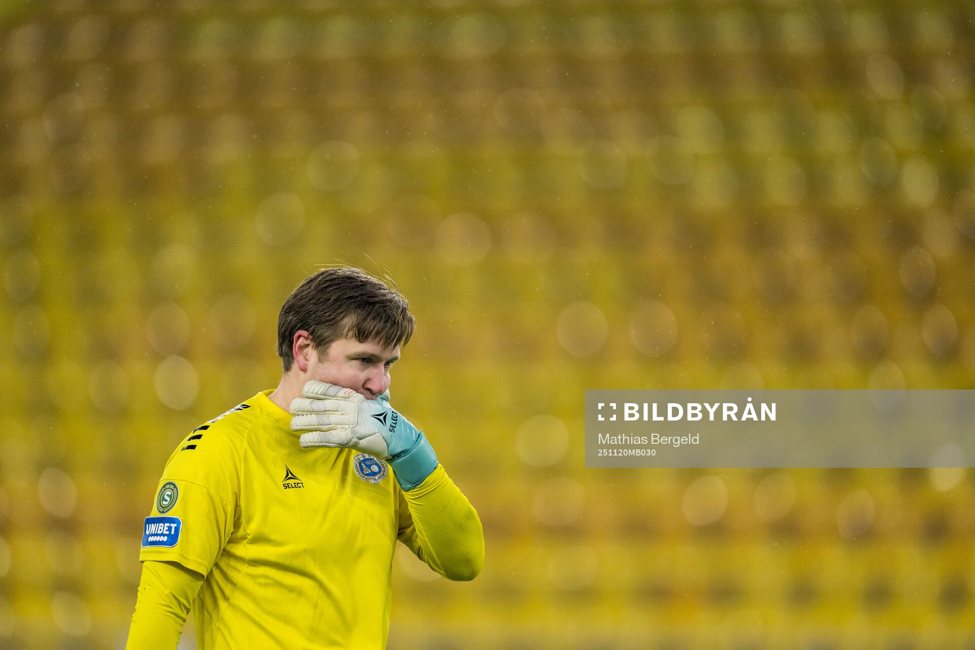 Utsiktens målvakt Oliver Gustafsson