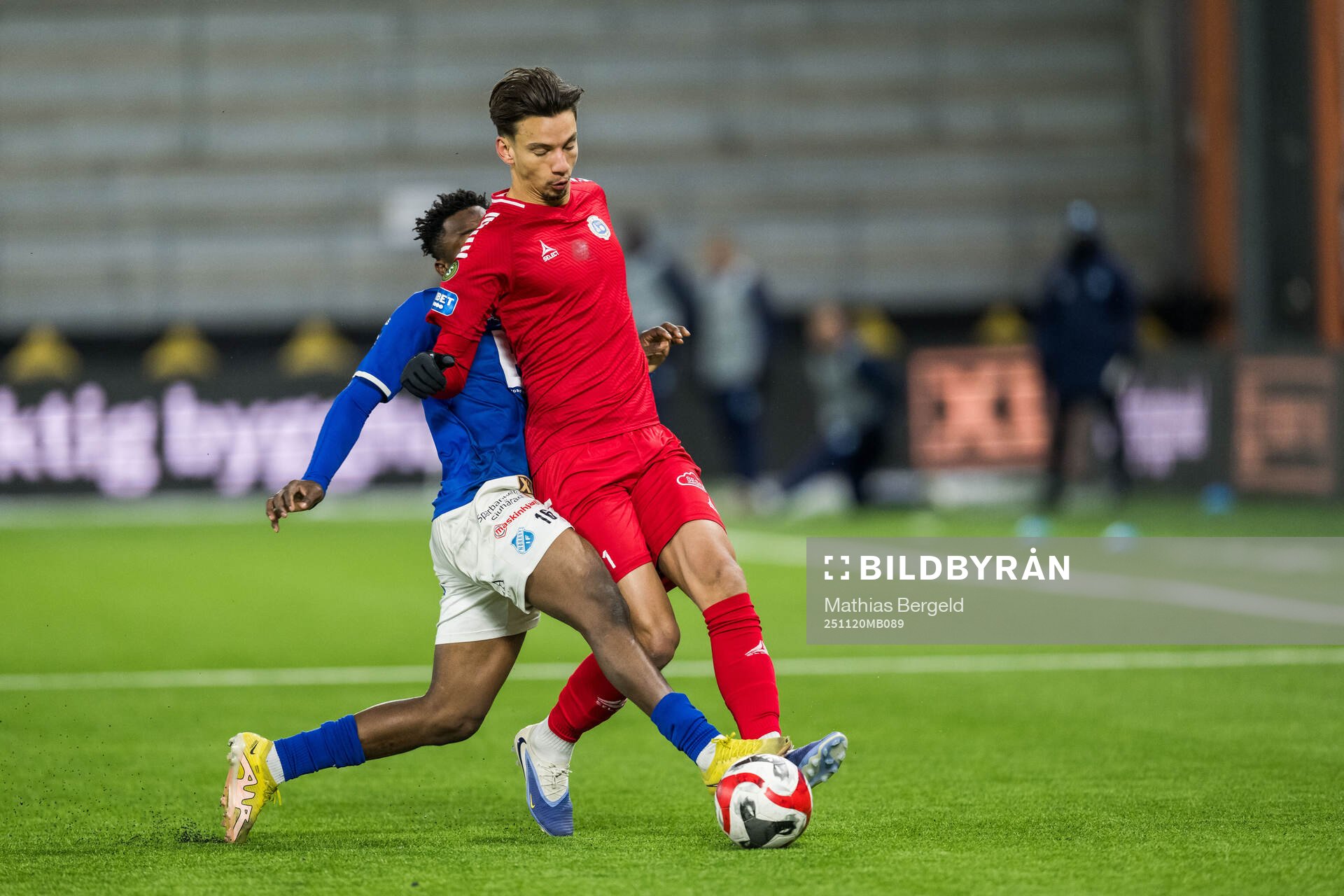 Norrby IFs Azeez Temitope Yusuf och Utsiktens Kevin