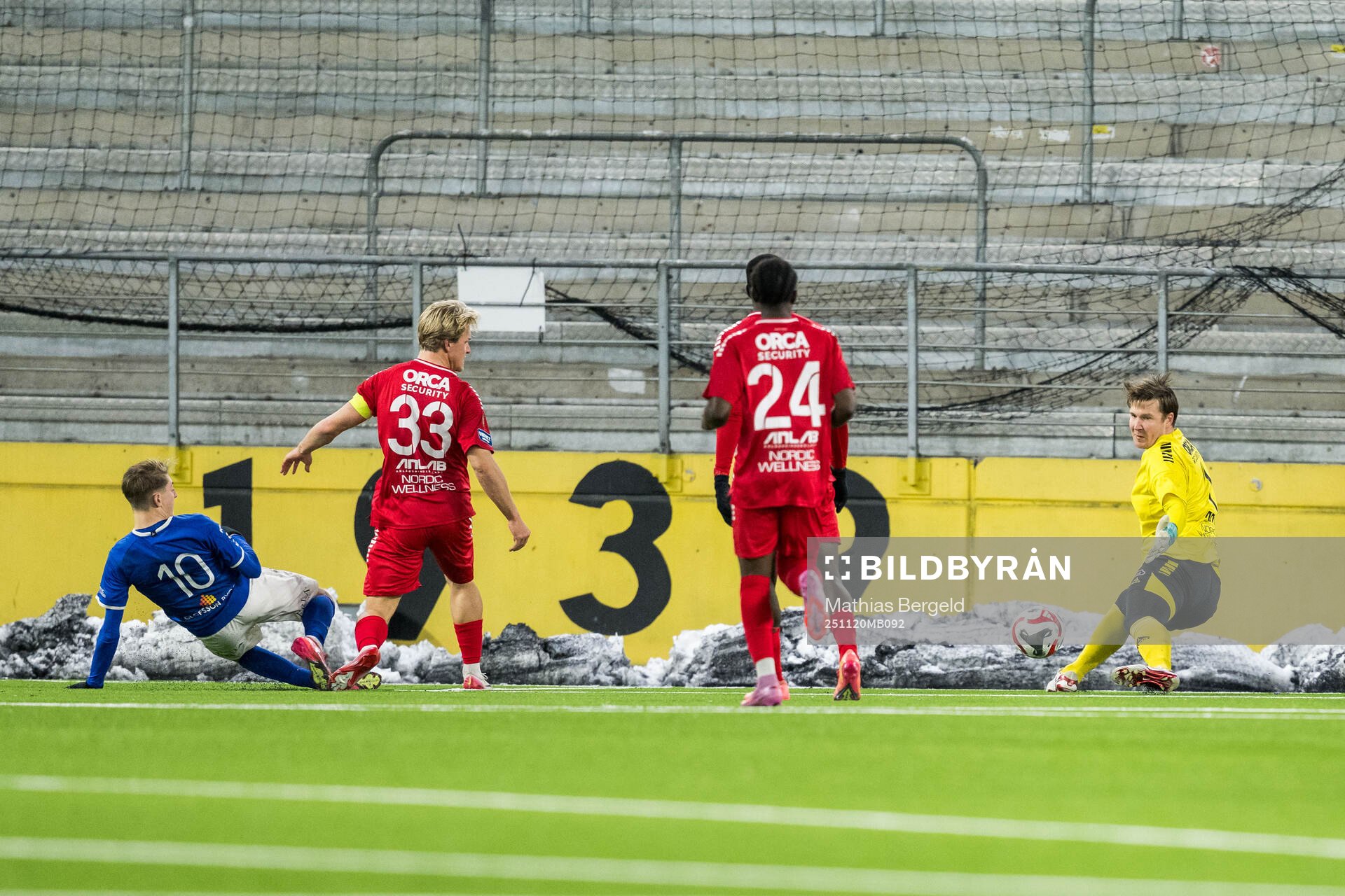 Utsiktens målvakt Oliver Gustafsson