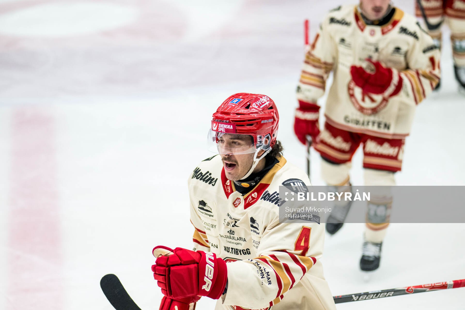 Kalmars Peter DiLiberatore jublar