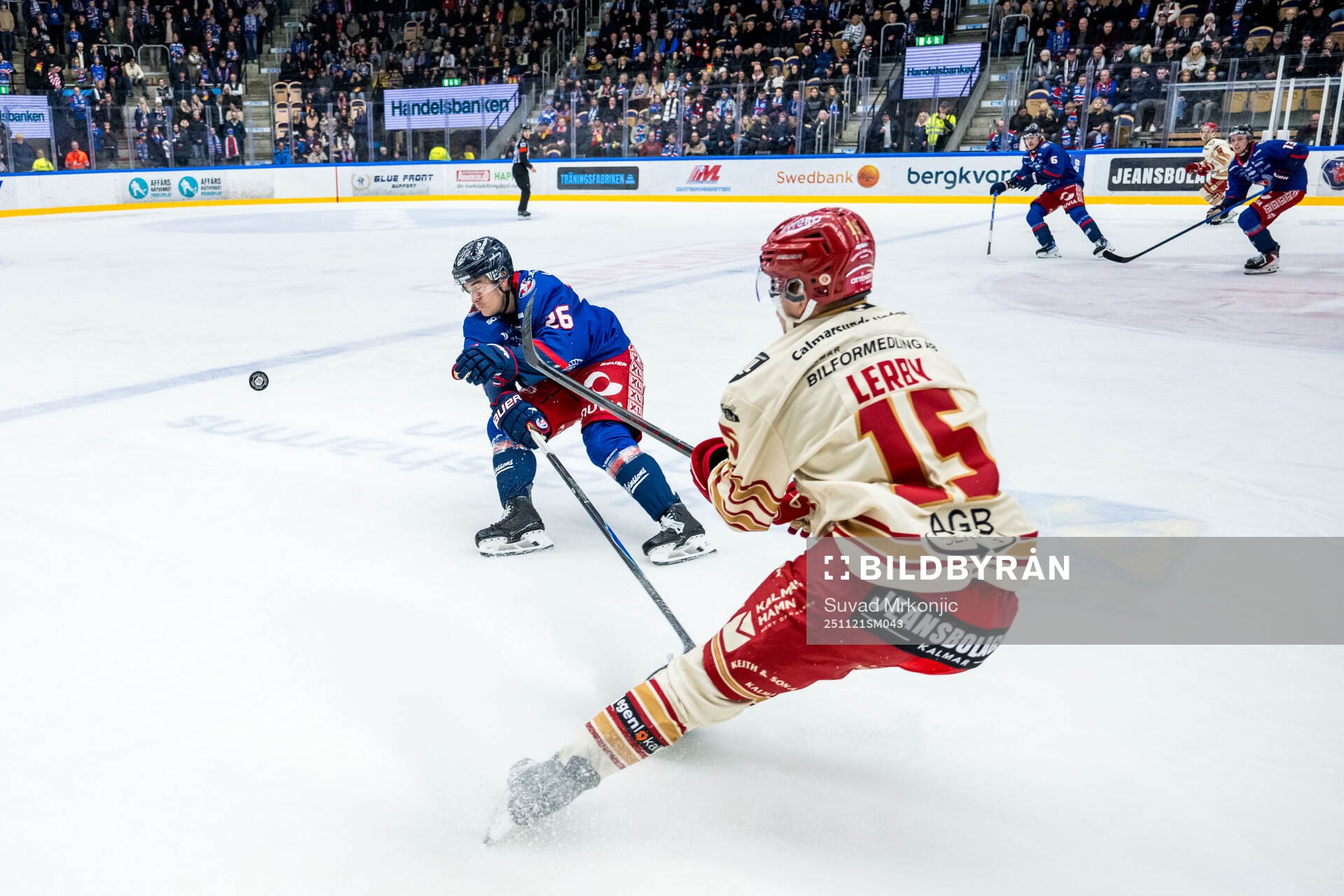 Oskarshamns Ville Jonsson och Kalmars Carl-Johan Lerby