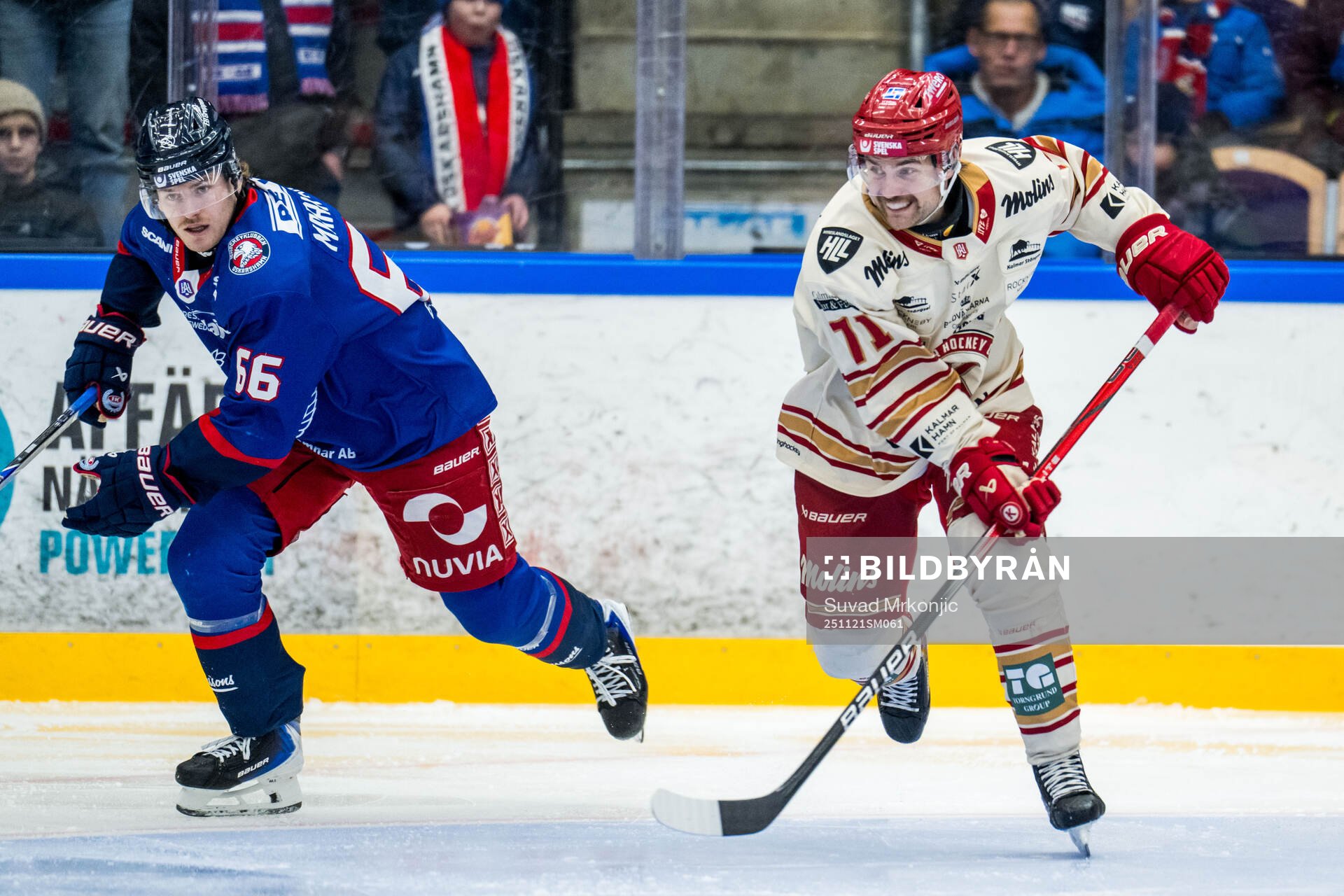 Oskarshamns Ludvig Markman och Kalmars Gabriel Olsson