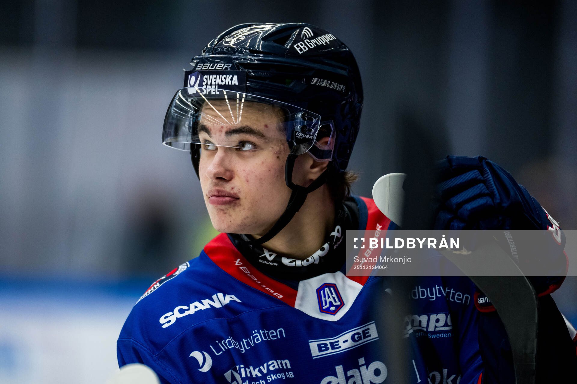 Oskarshamns Viggo Nordlund deppar