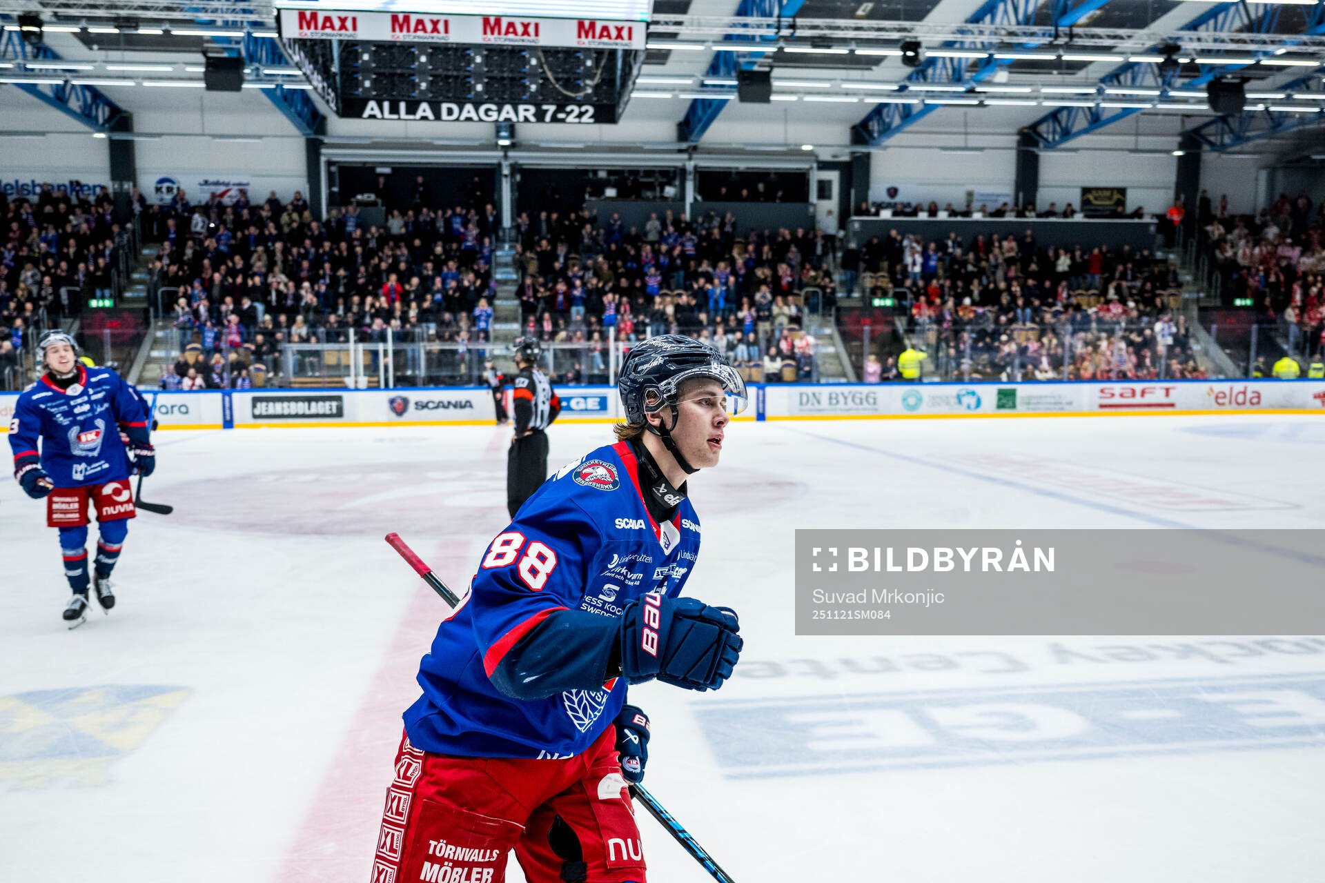Oskarshamns Herman Träff jublar