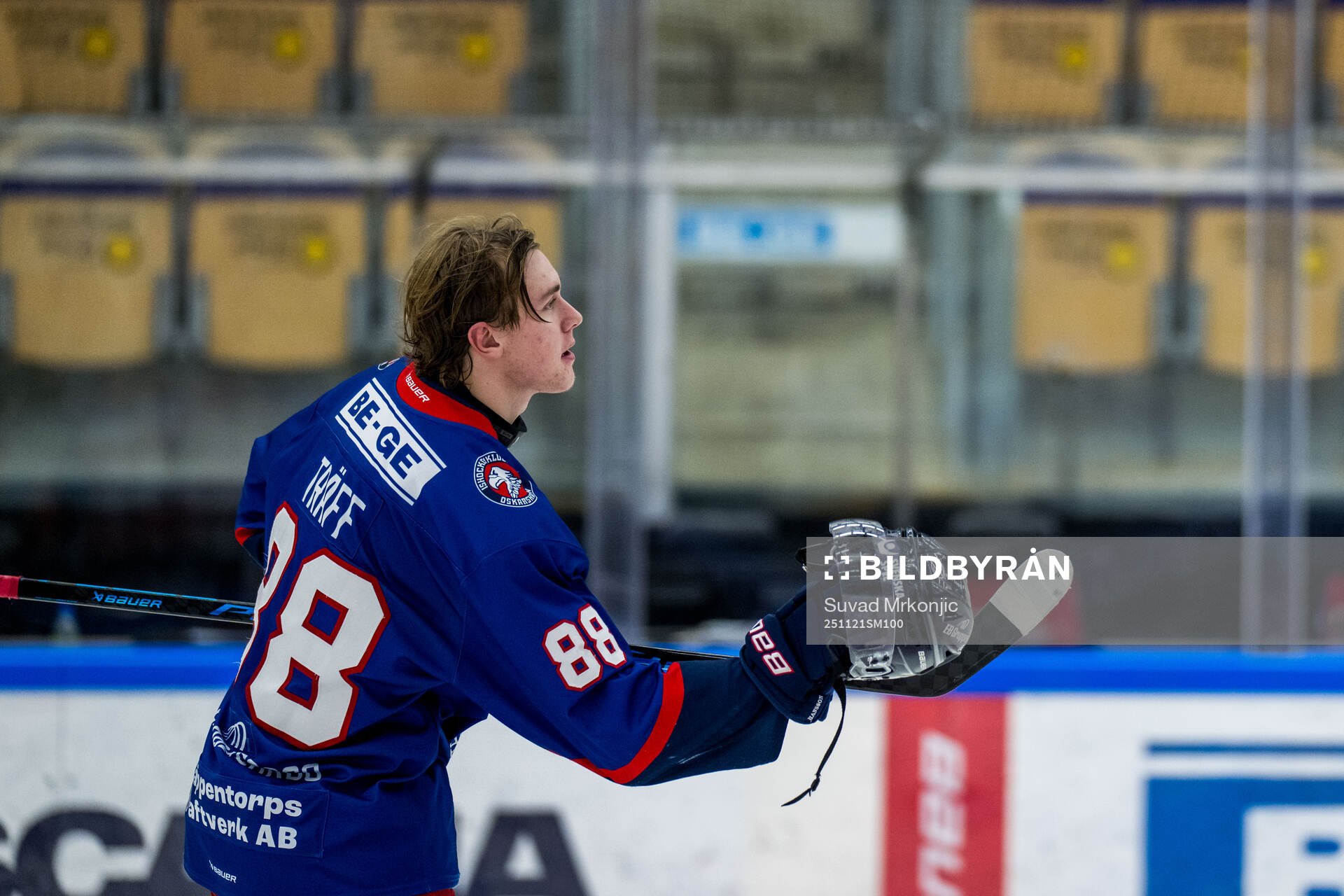 Oskarshamns Herman Träff jublar