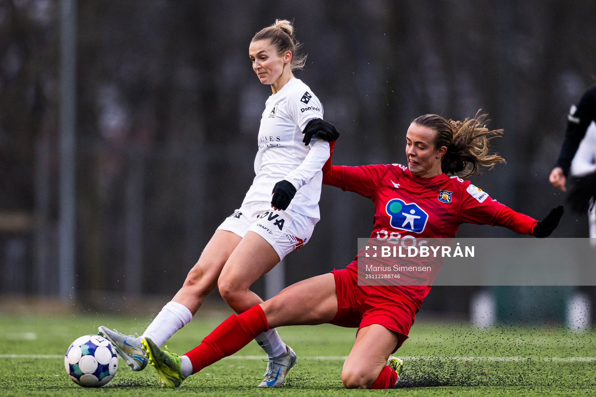 Marina Heggernes Jensen of Åsane and Elle Ulstein of Røa