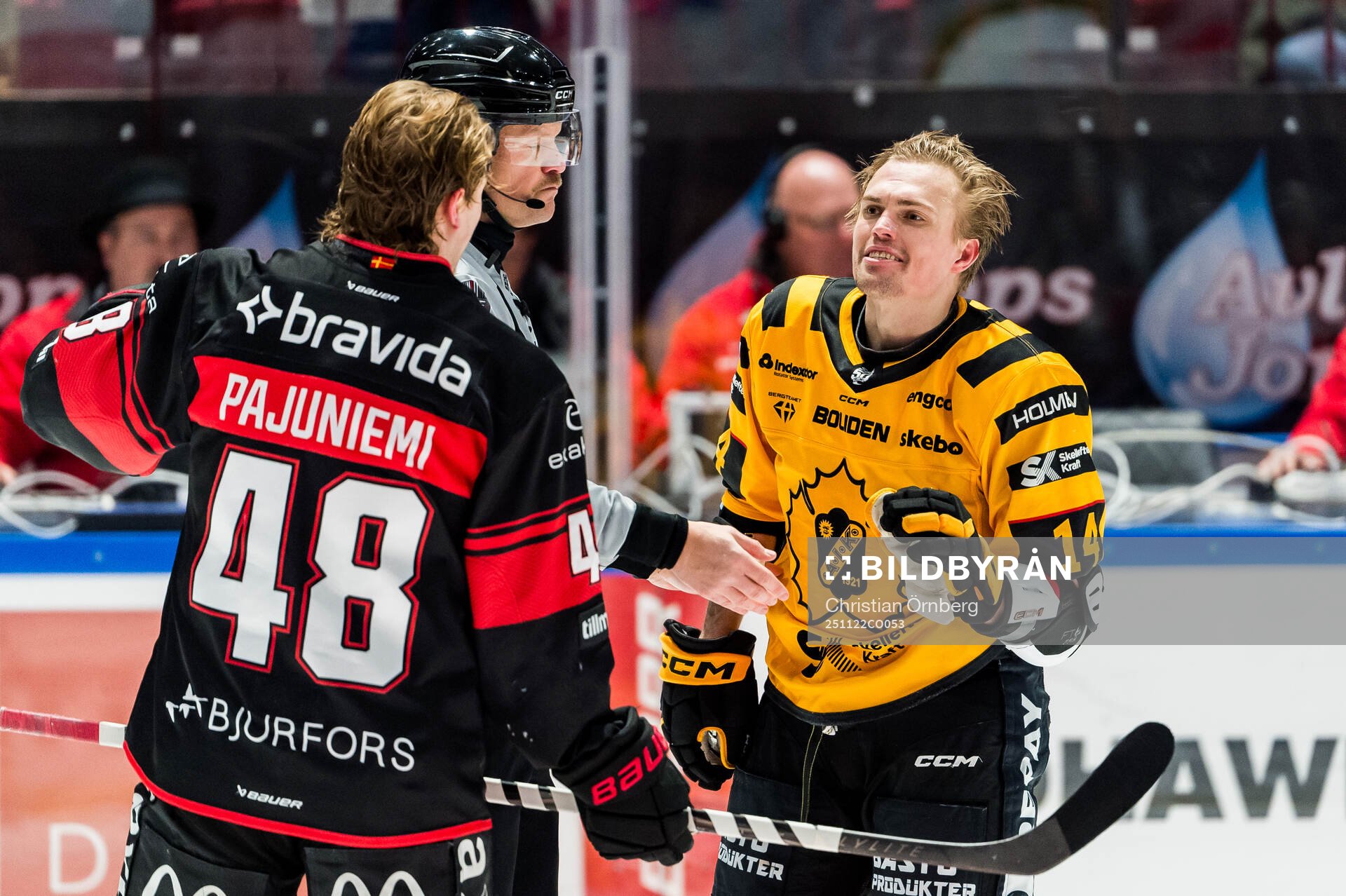 Malmö Redhawks Lauri Pajuniemi och Lauri Pajuniemi och