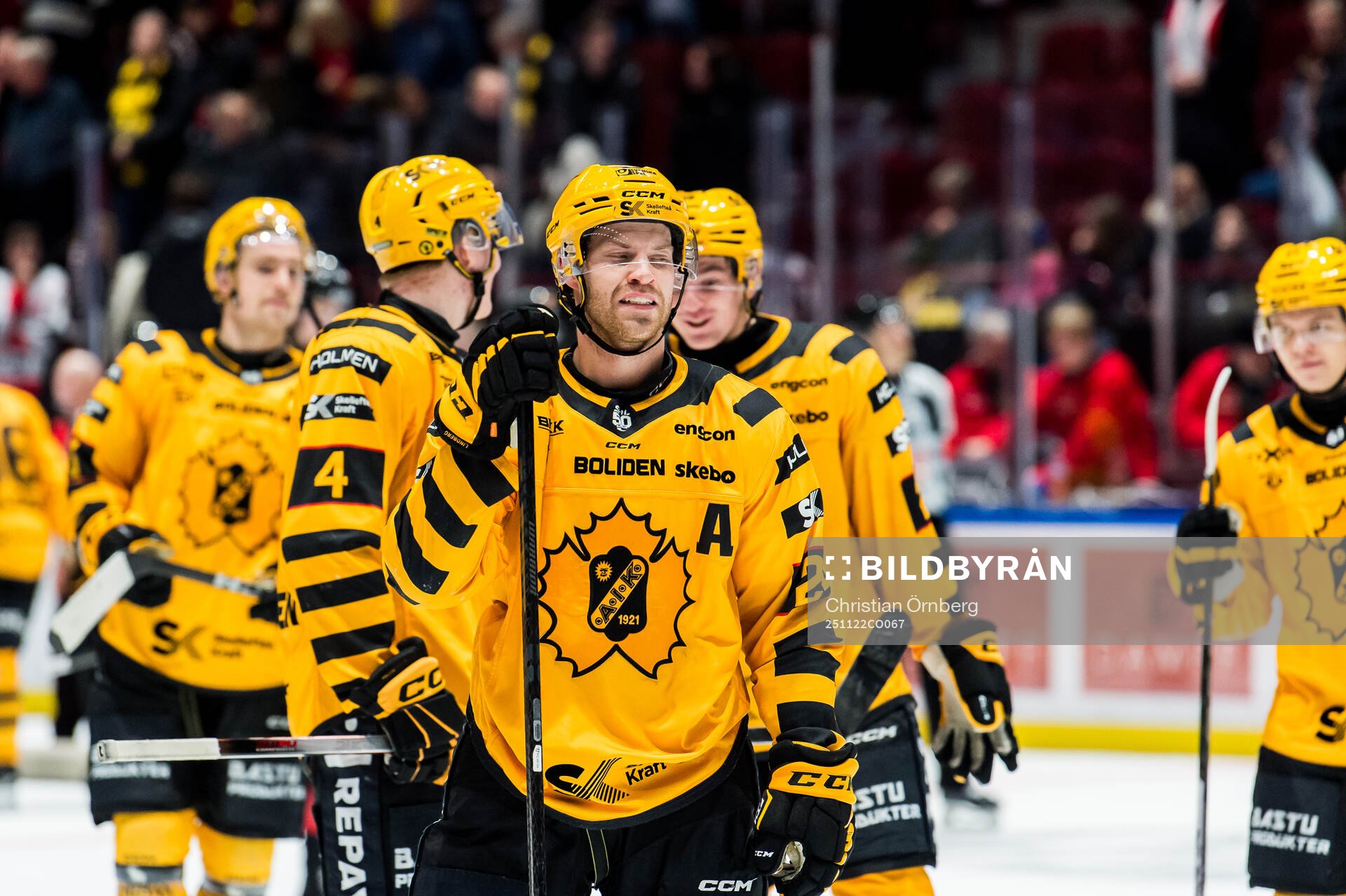 Skellefteås Oscar Lindberg jublar