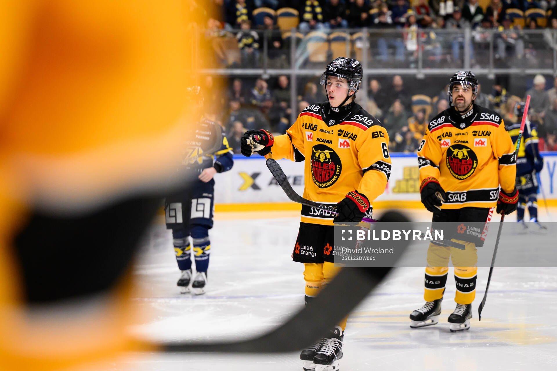 Luleås Isac Hedqvist jublar