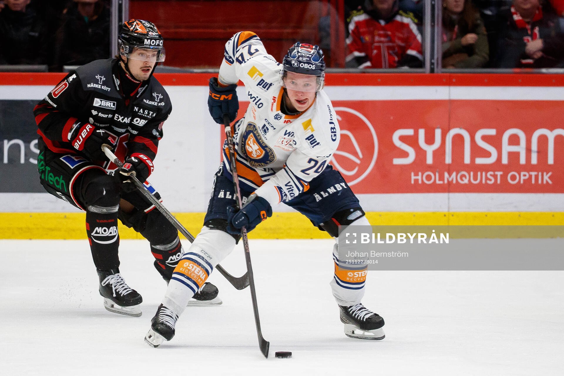 Örebros Sampo Ranta och Växjös Karl Henriksson