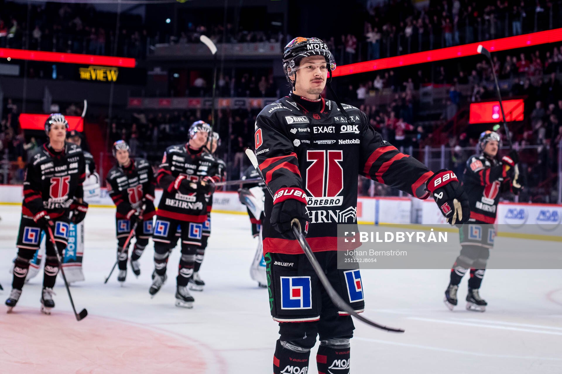 Örebros Sampo Ranta jublar