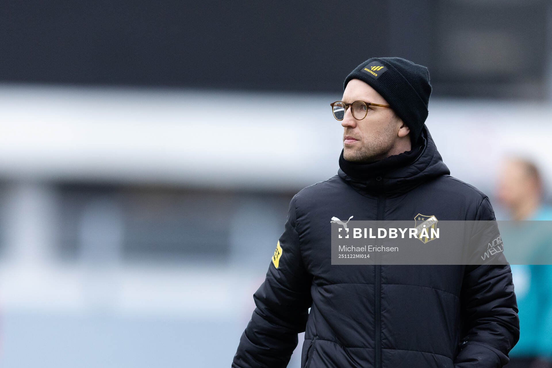 Häckens assisterande tränare Rasmus Lindgren