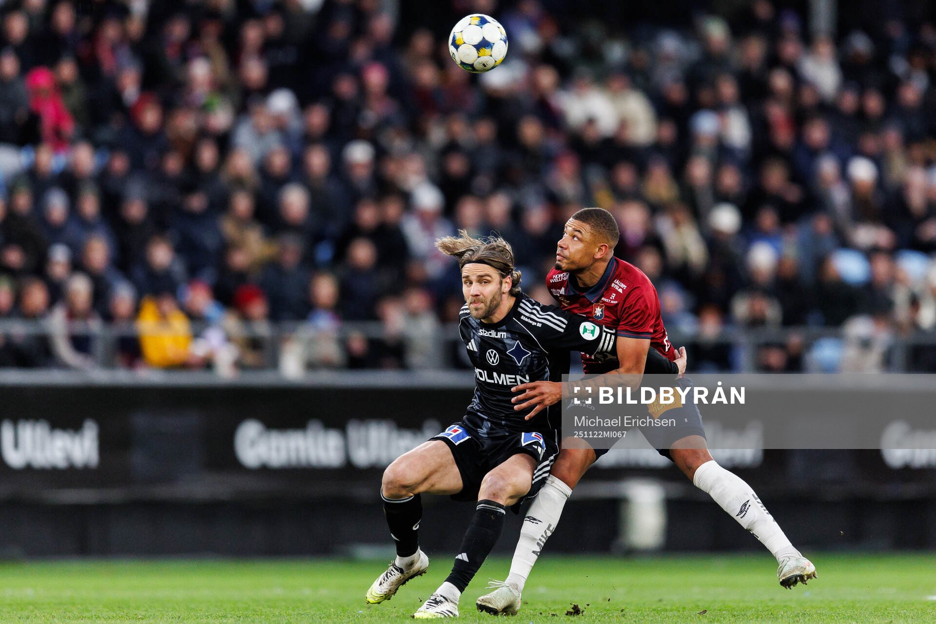 IFK Norrköpings Christoffer Nyman och Örgrytes Mikael