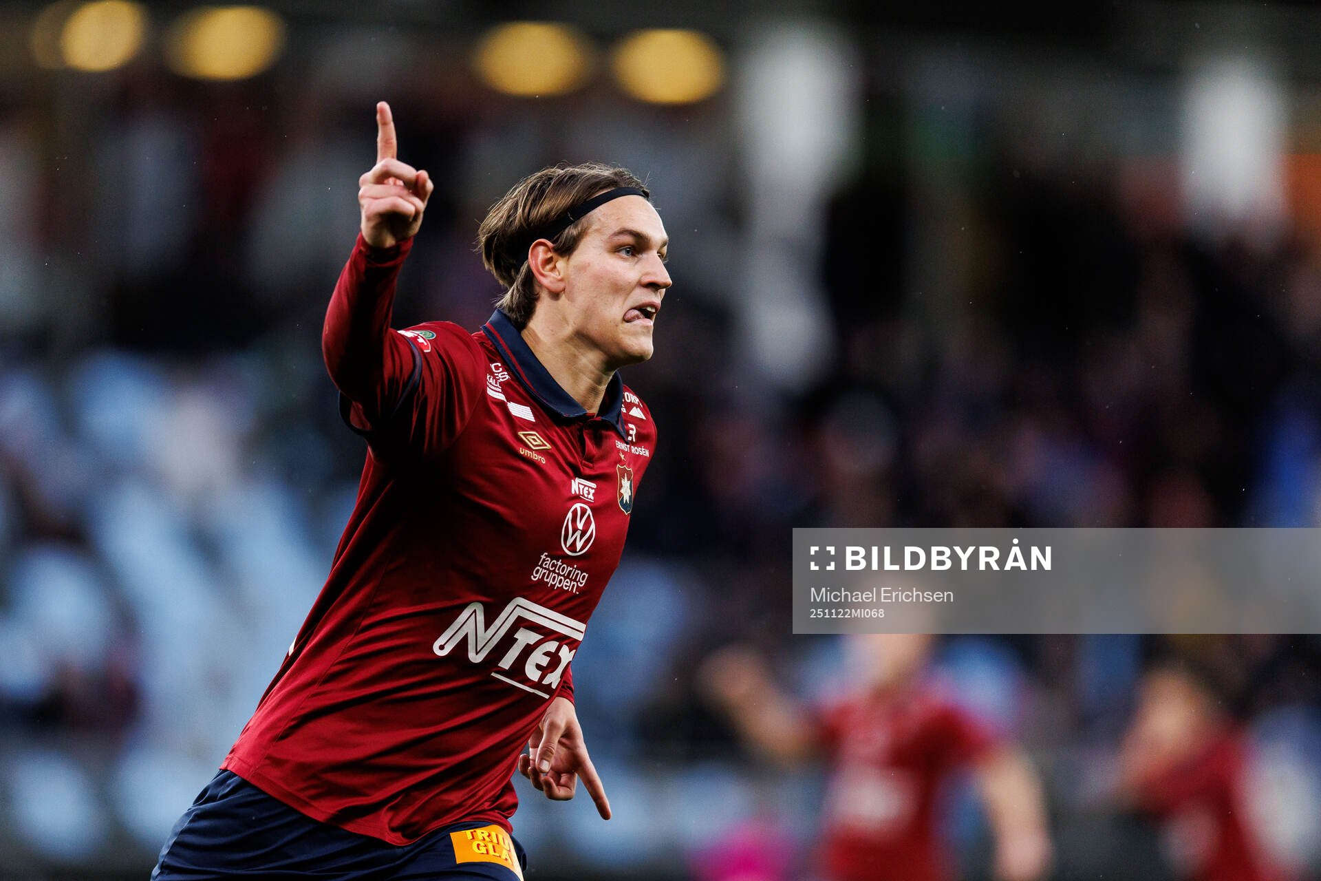 Örgrytes Noah Christoffersson jublar