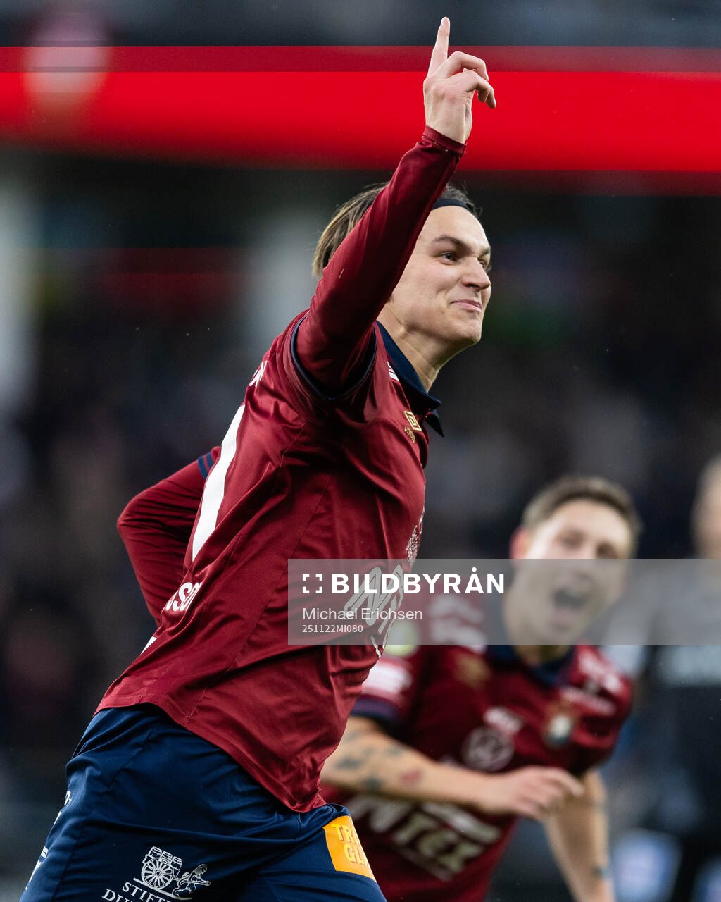 Örgrytes Noah Christoffersson jublar