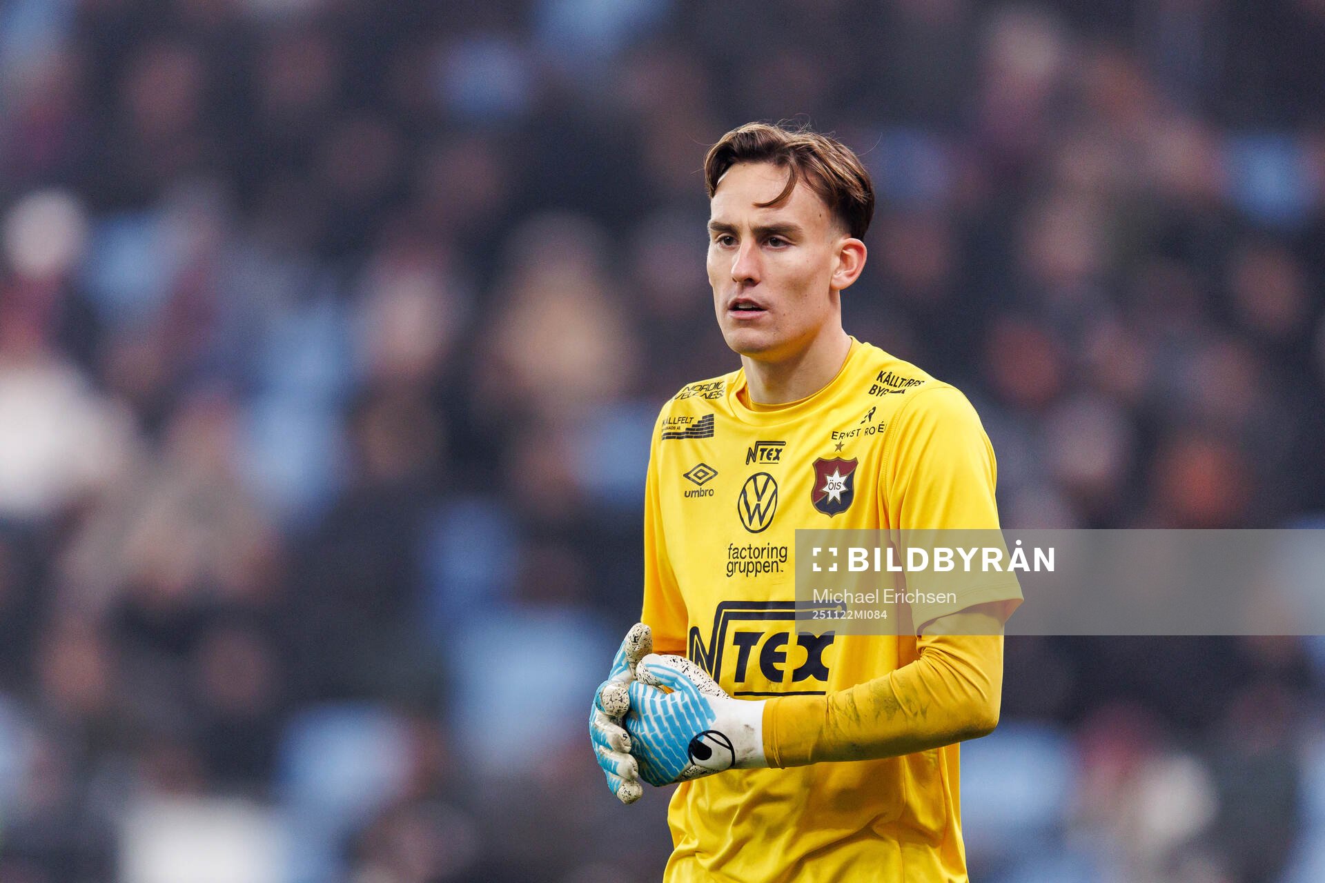 Örgrytes målvakt Hampus Gustafsson