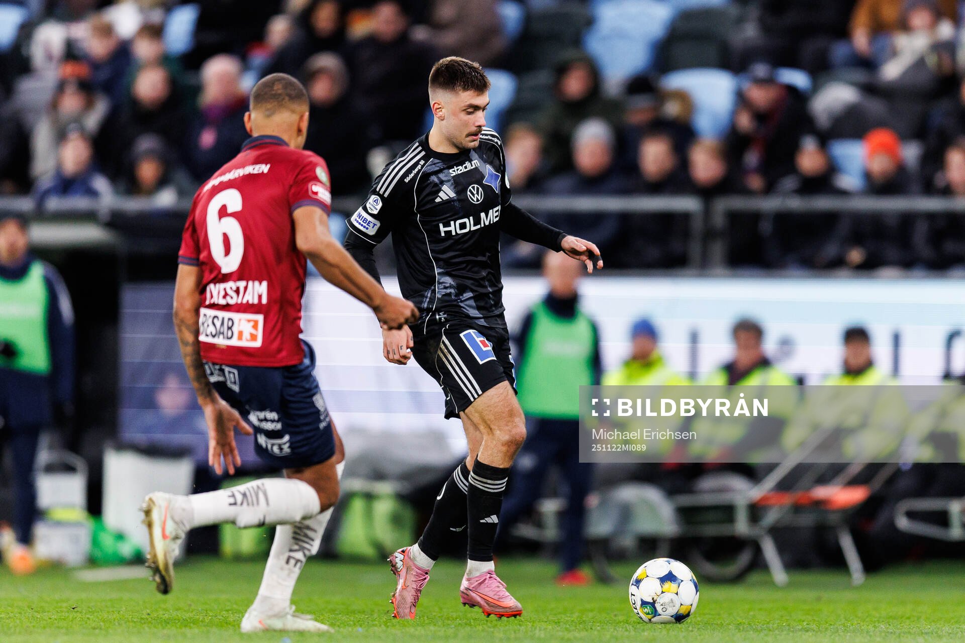 Örgrytes Mikael Dyrestam och IFK Norrköpings Tim Prica