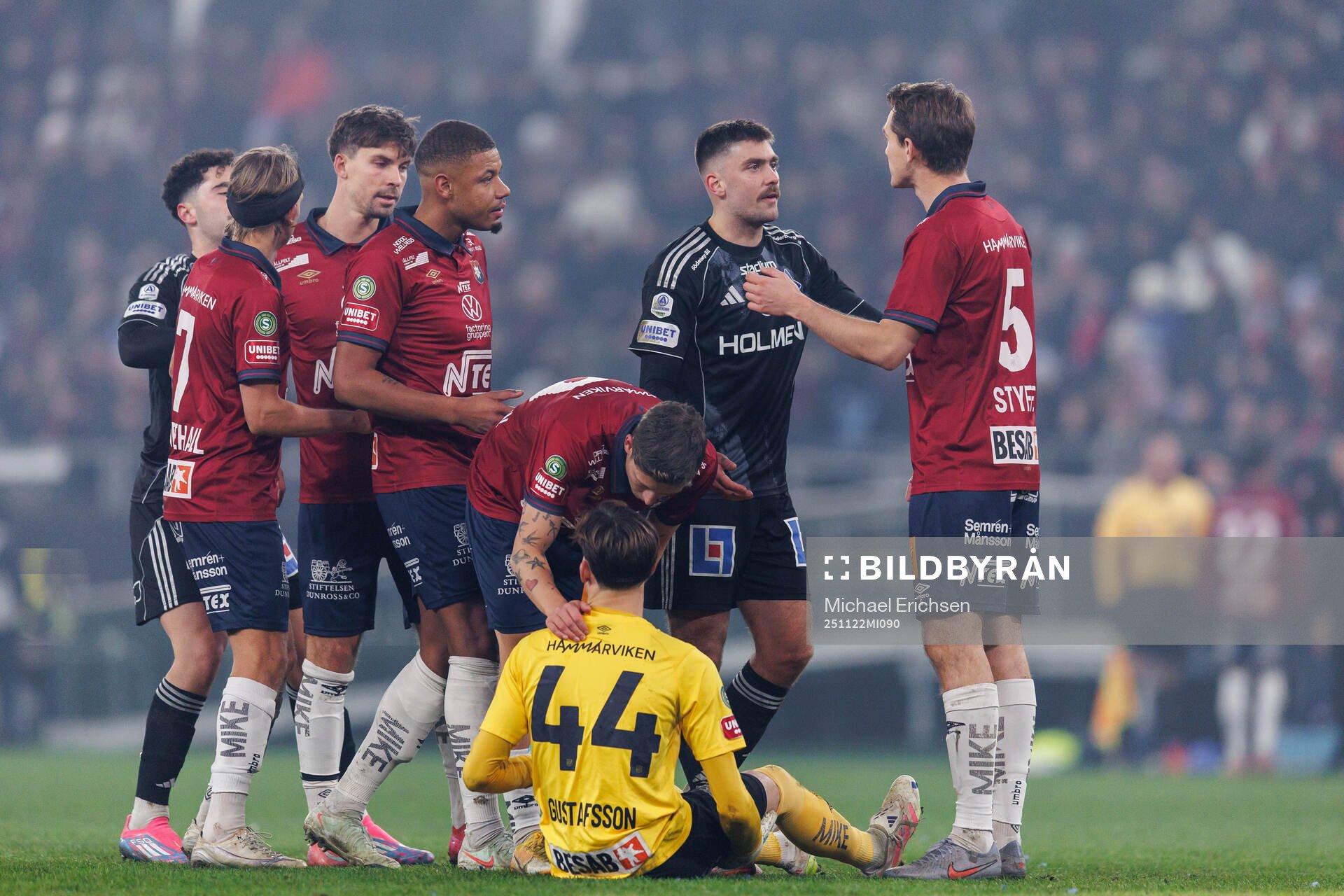 Örgrytes målvakt Hampus Gustafsson