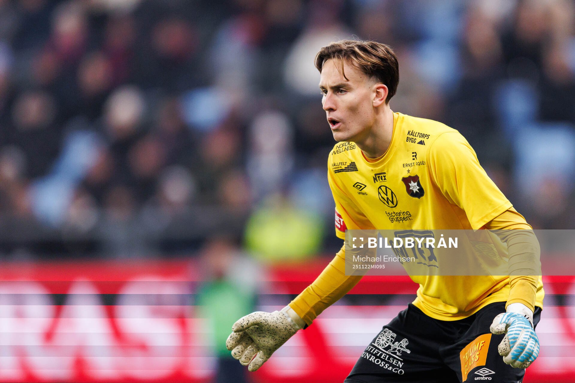 Örgrytes målvakt Hampus Gustafsson