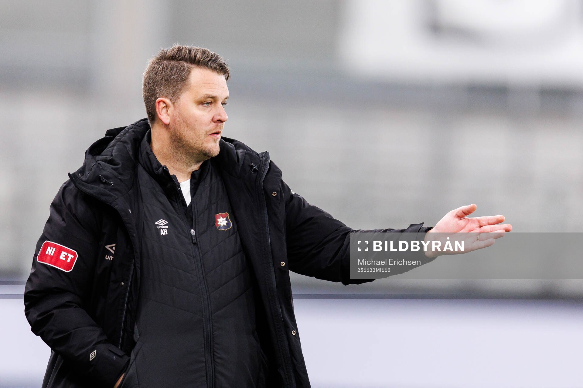 Örgrytes tränare Andreas Holmberg