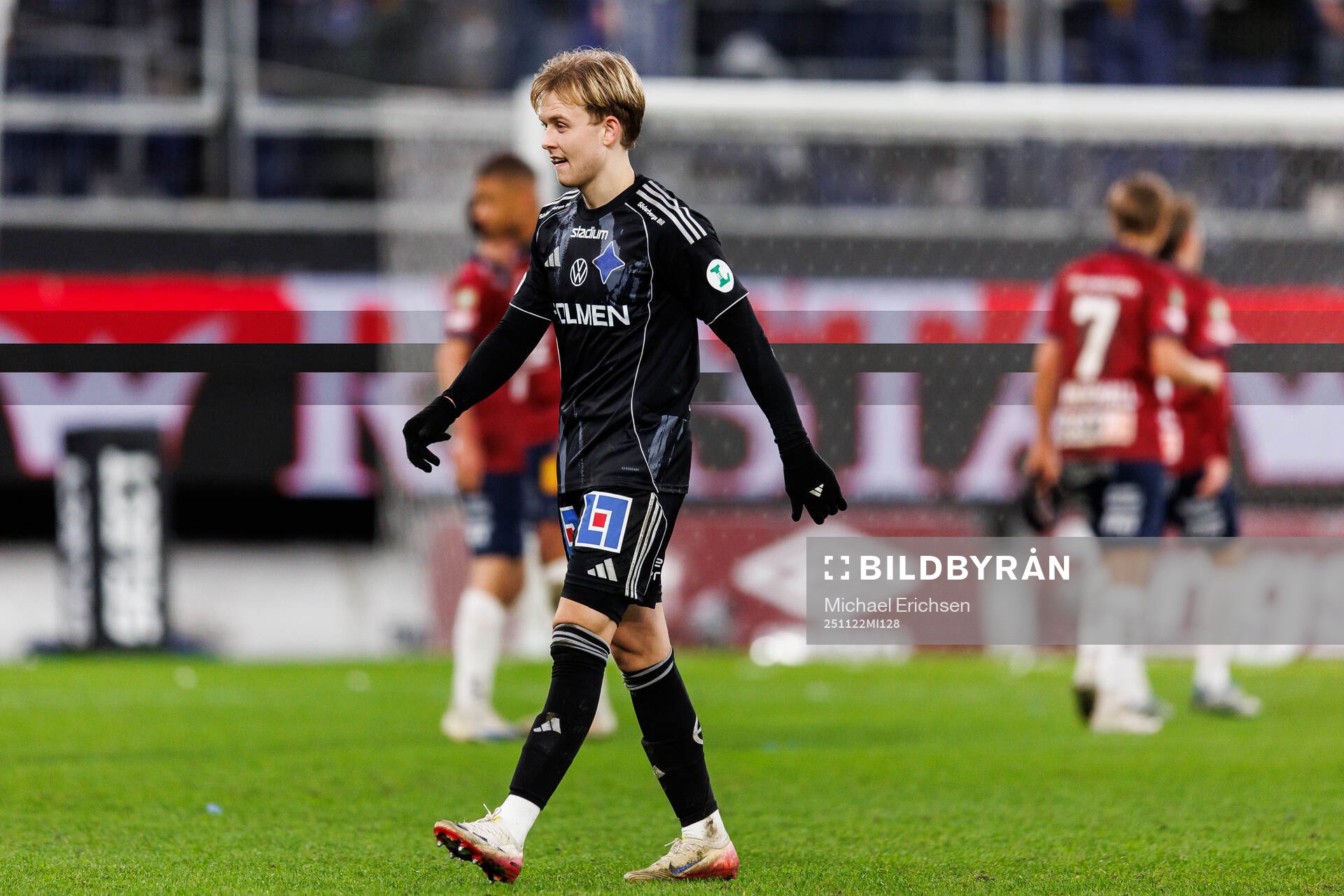 IFK Norrköpings Isak Andri Sigurgeirsson deppar