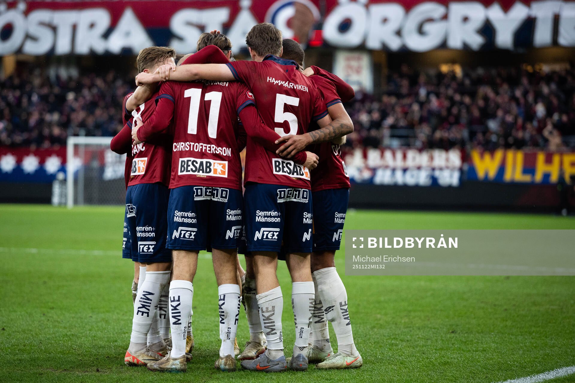 Örgrytes Noah Christoffersson jublar