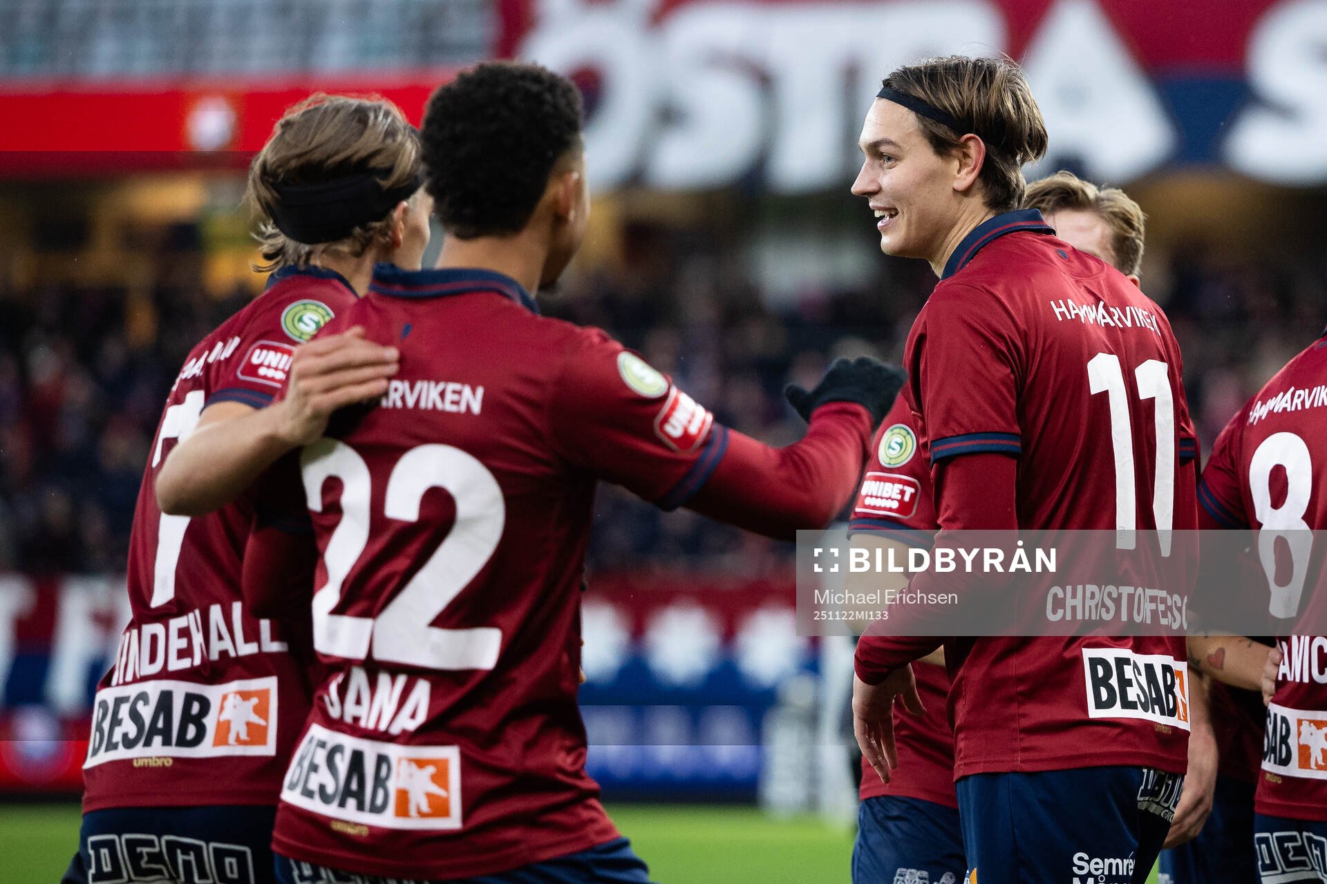 Örgrytes Noah Christoffersson jublar