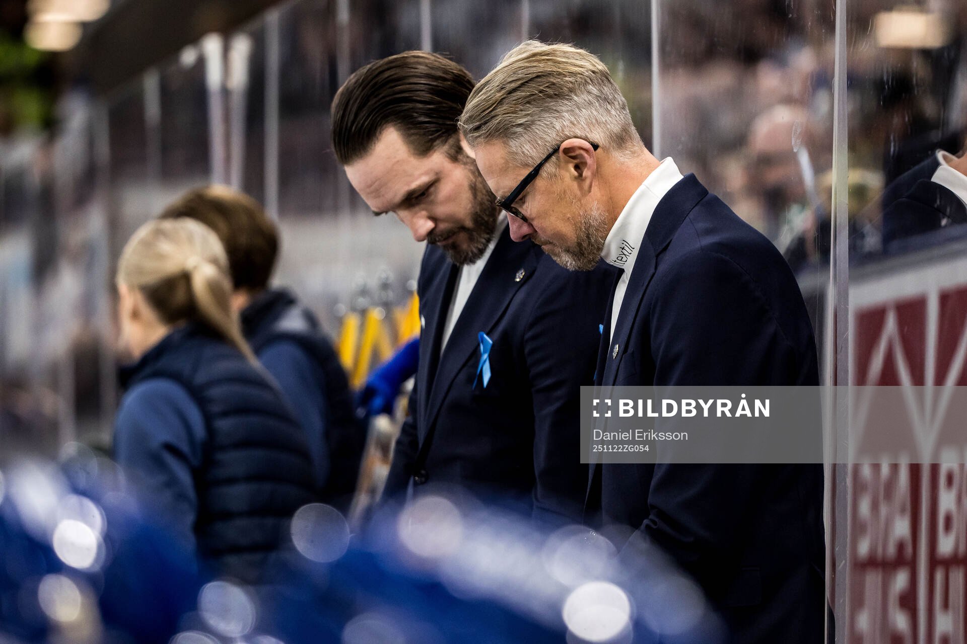 Leksands assisterande tränare Niklas Persson och tränare