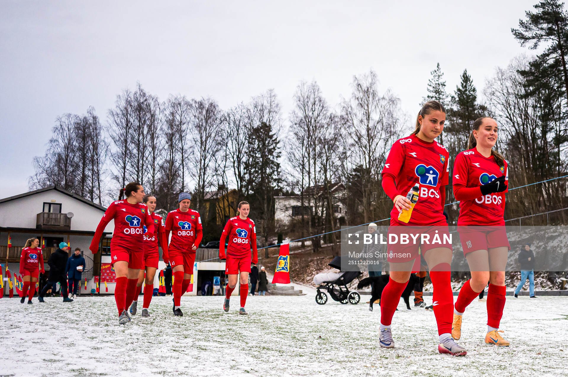 Kaja Brendengen Rosenlund and Erle Ødegaard Jonsson of Røa