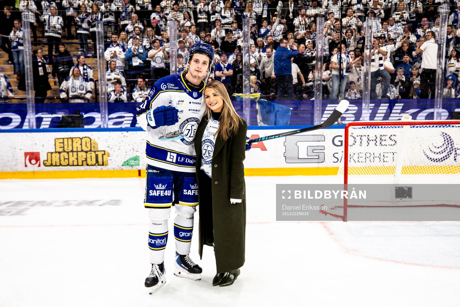 Leksands Anton Johansson utsedd till matchens lirare
