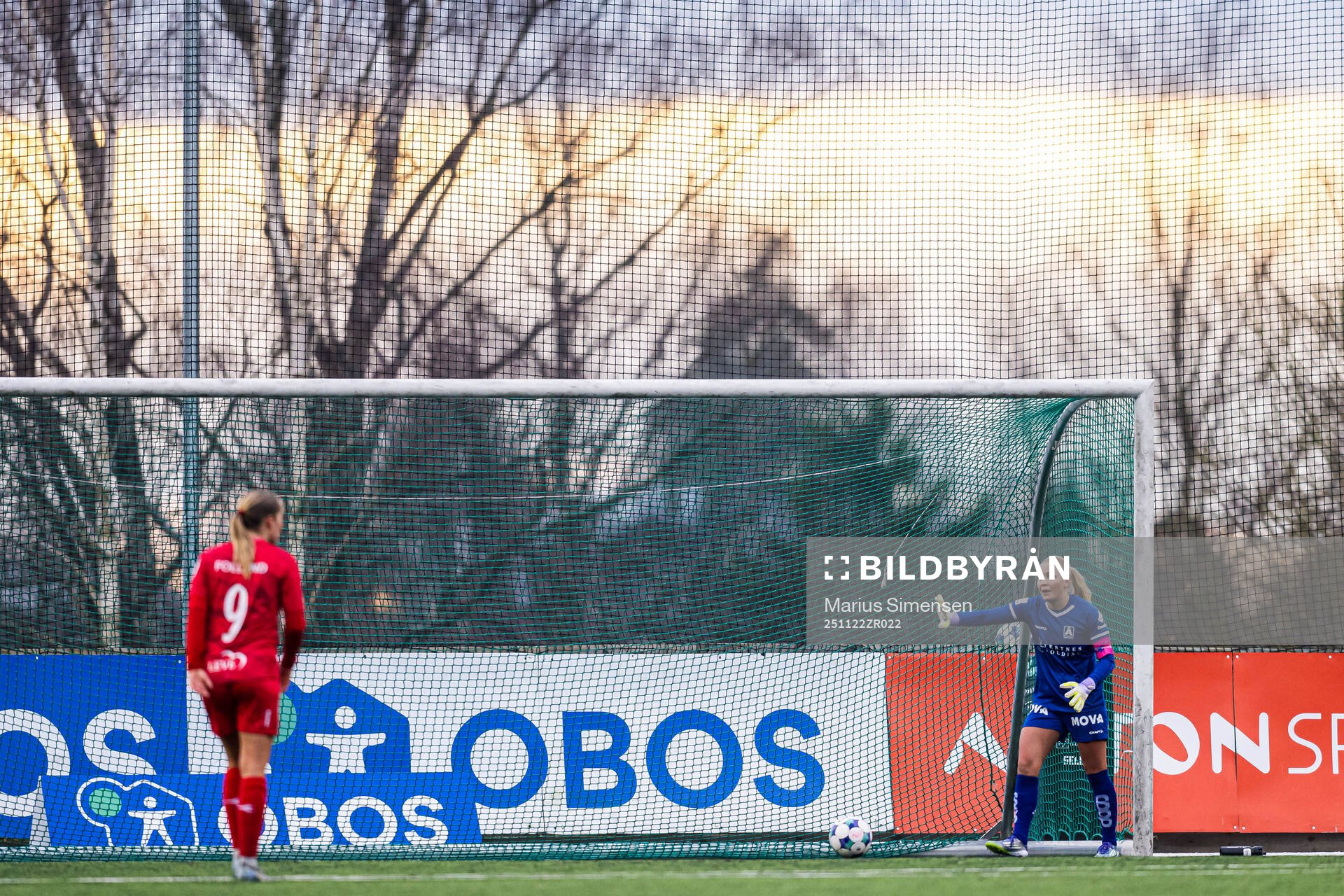 Goalkeeper Hanne Larsen of Åsane