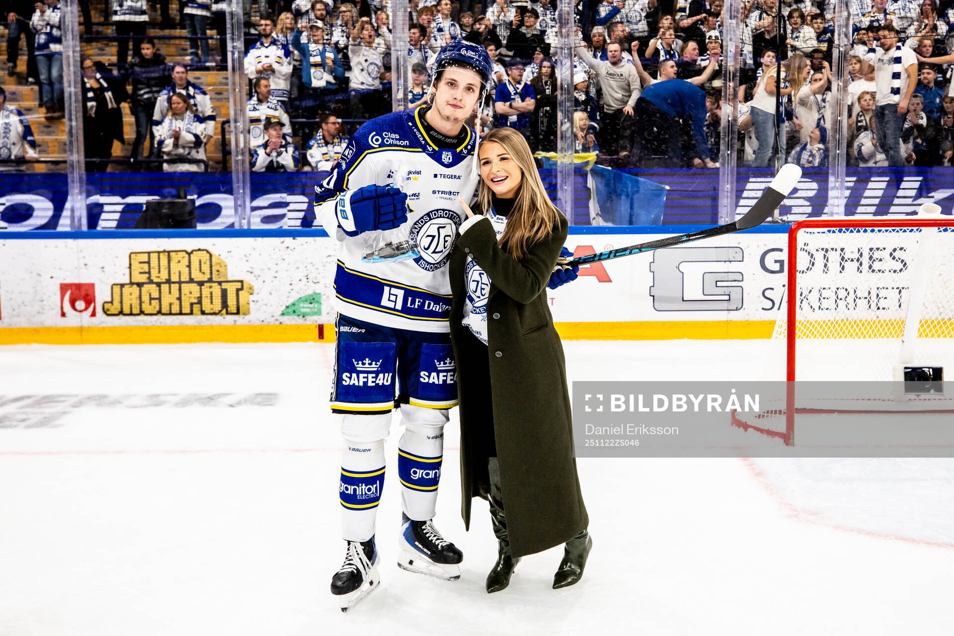Leksands Anton Johansson utsedd till matchens lirare