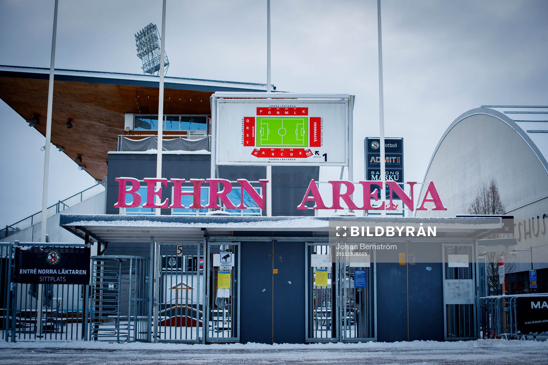 Behrn arena exteriör