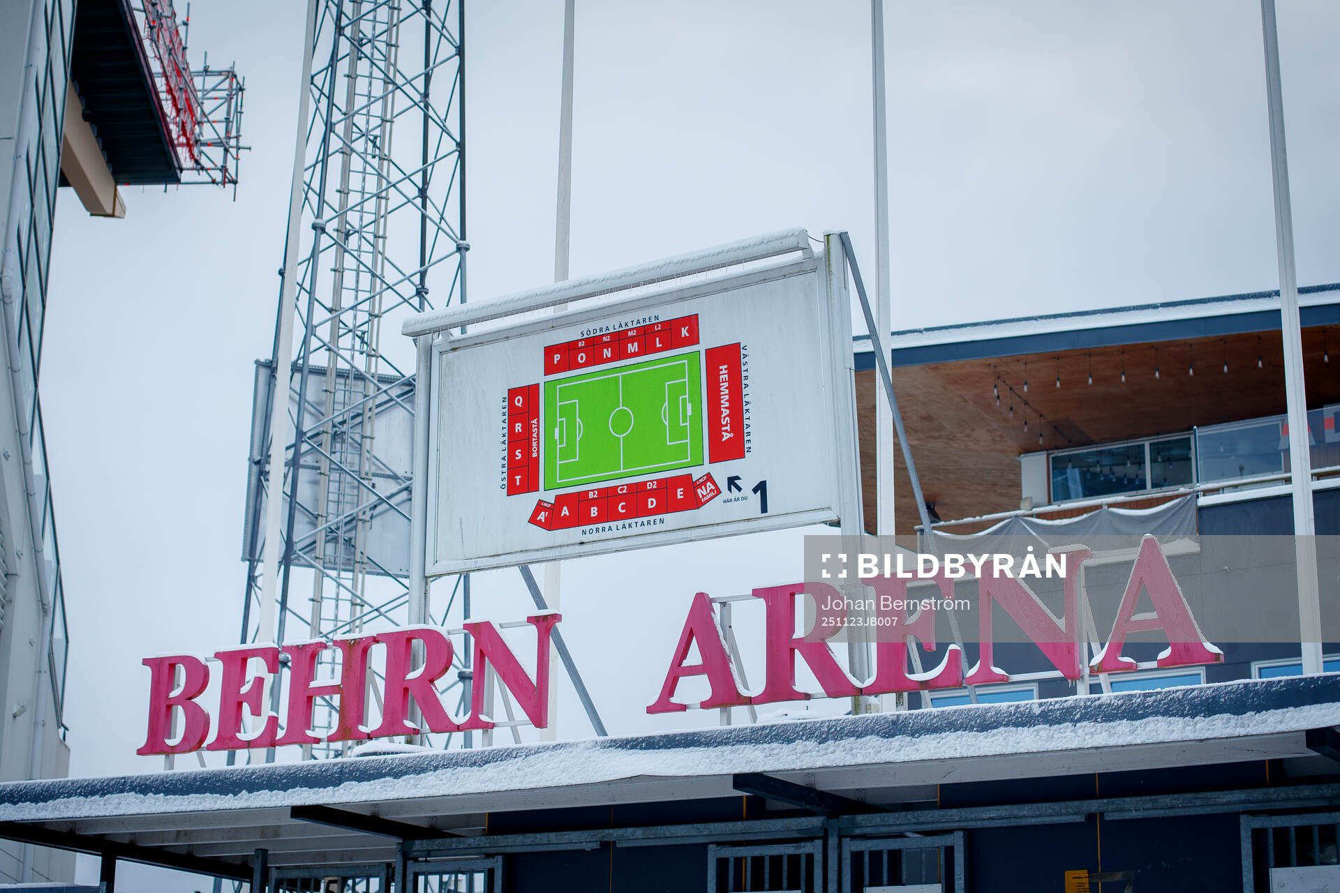 Behrn arena exteriör