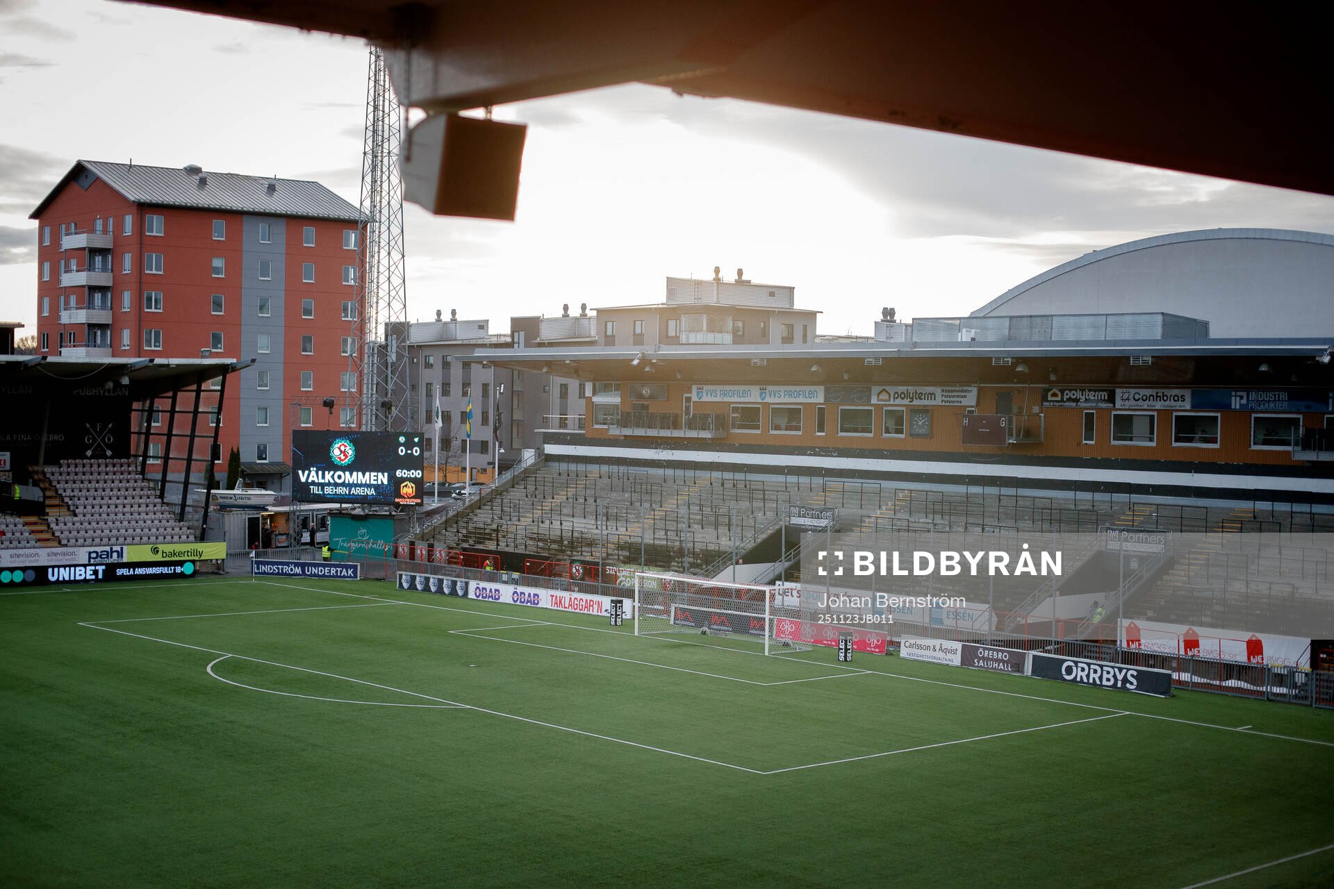 Behrn arena interiör