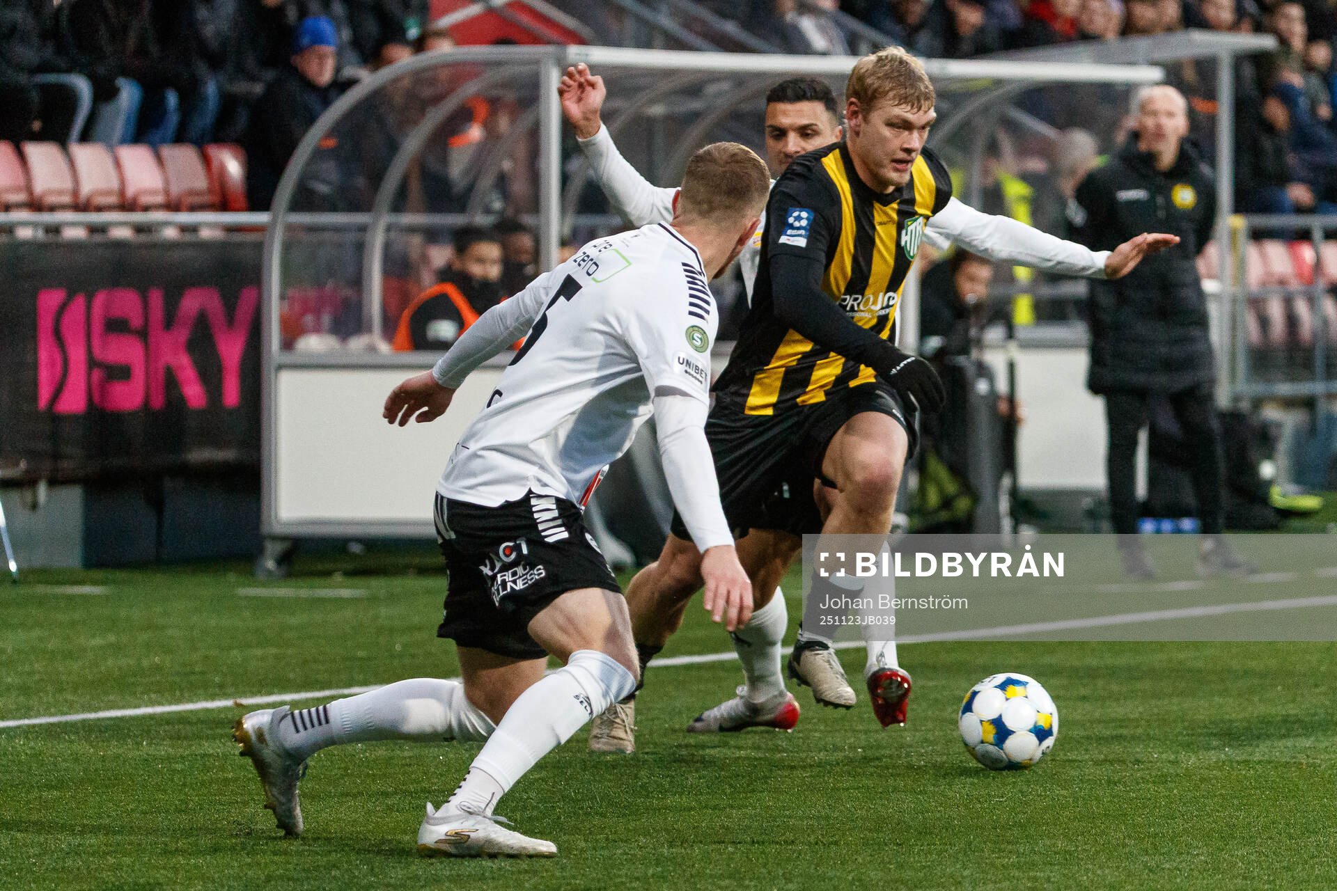 Hammarby TFFs Wilson Lindberg Uhrström