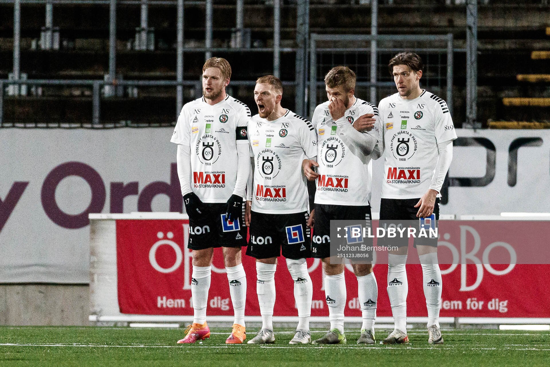 Örebros Karl Holmberg, Jesper Modig och Hampus Söderström
