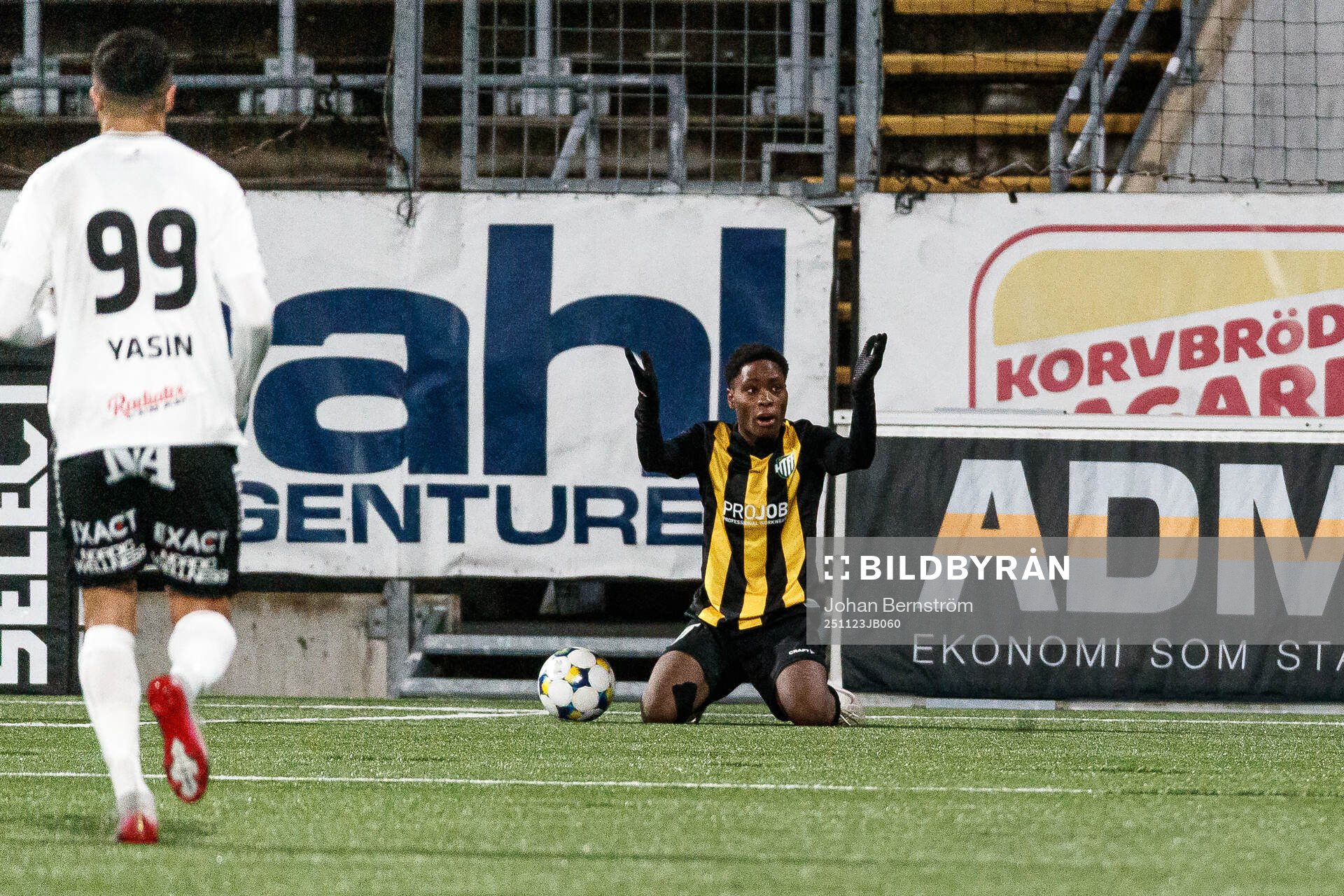 Hammarby TFFs Keyano Marrah deppar