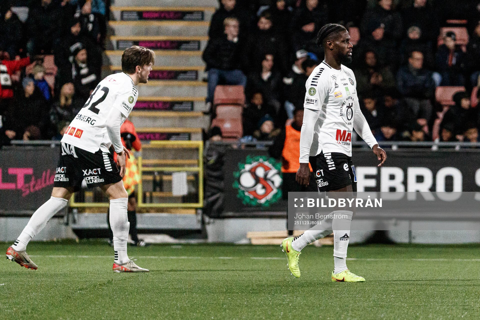 Örebros Joseph Baffoe deppar