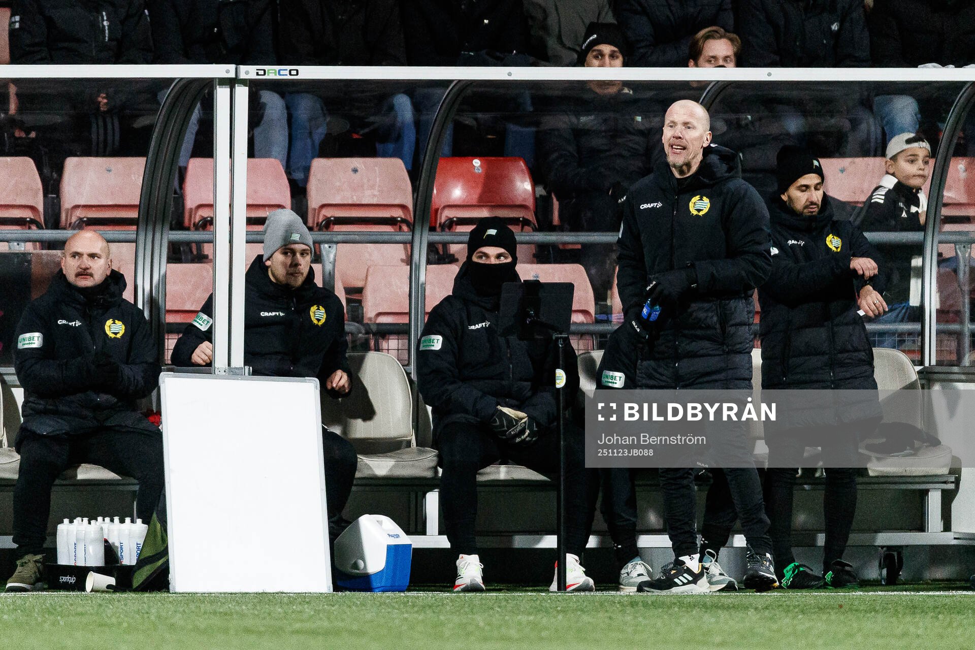 Hammarby TFFs huvudtränare Fredrik Samuelsson