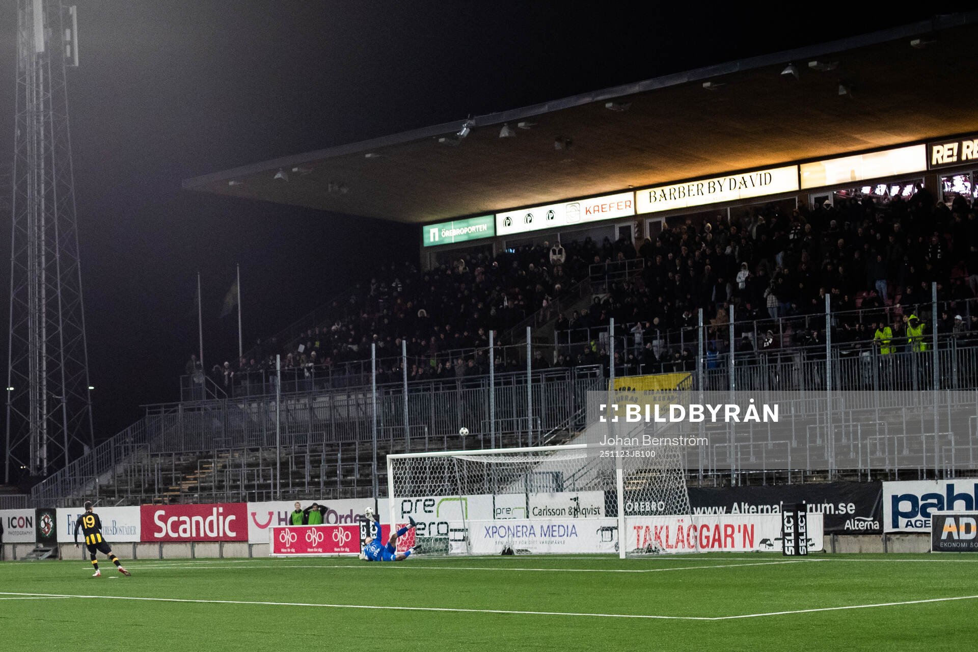Hammarby TFFs Milian Öberg