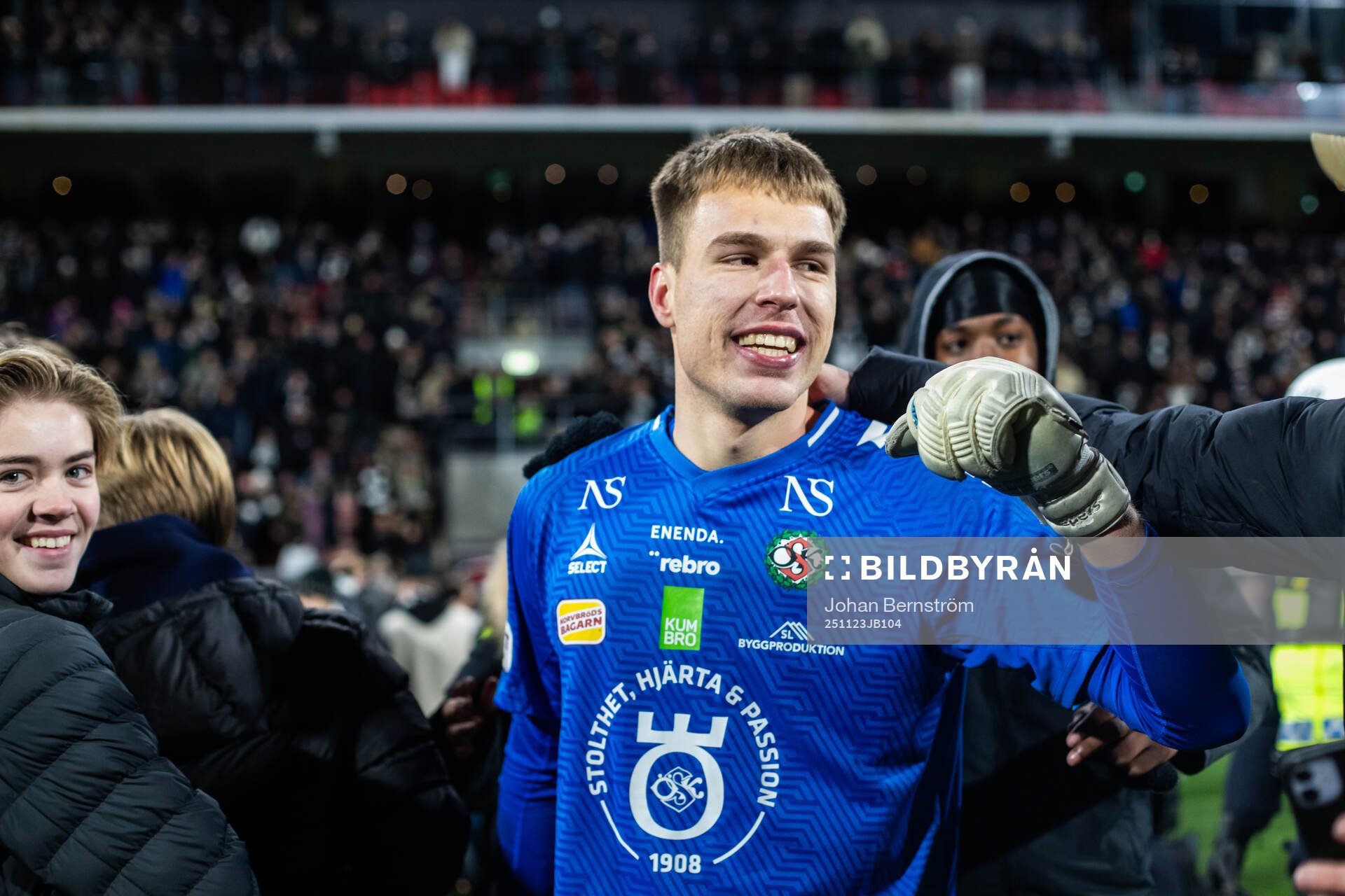Örebros Jakub Ojrzynski jublar