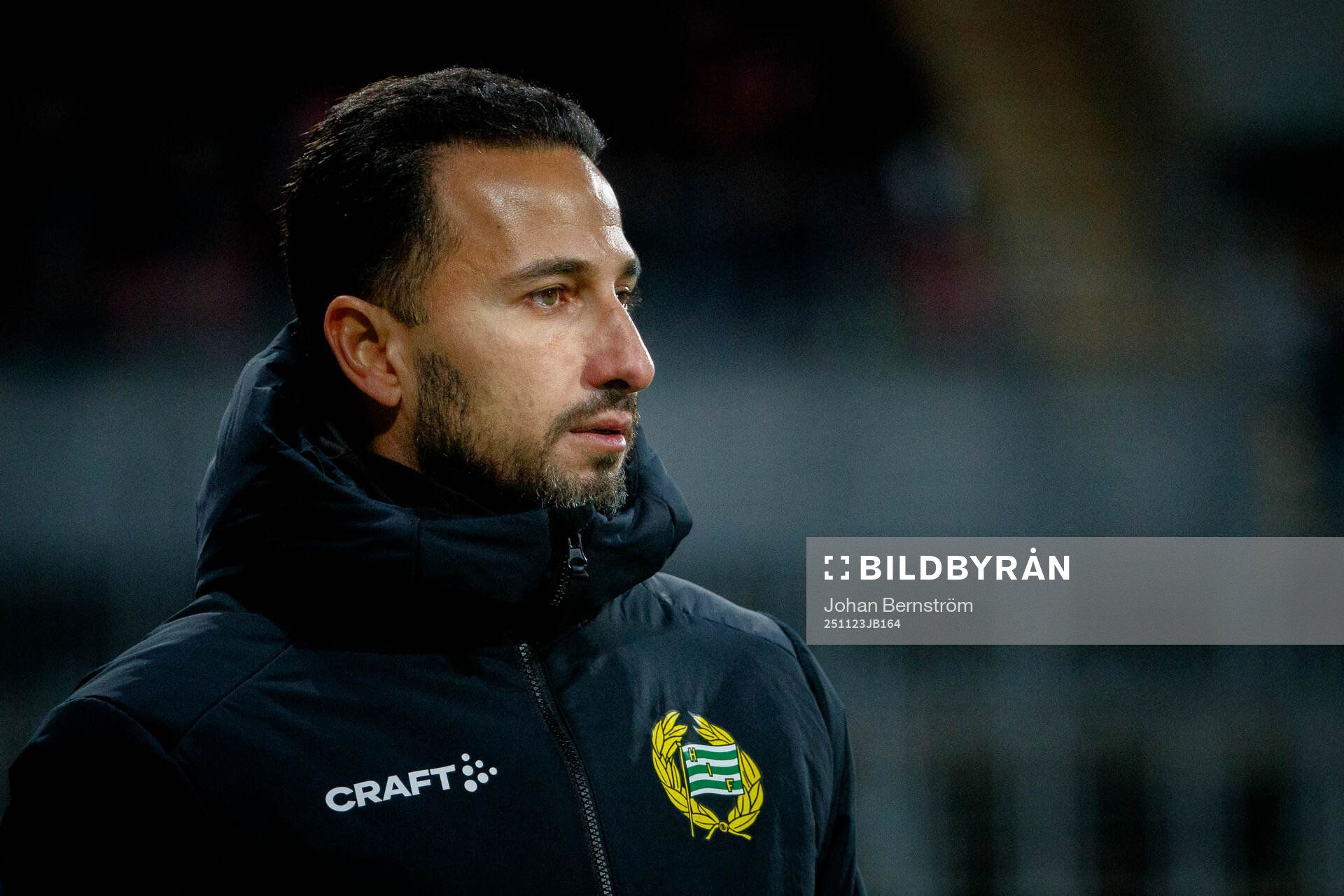 Hammarby TFFs assisterande tränare Ramin Sepasi