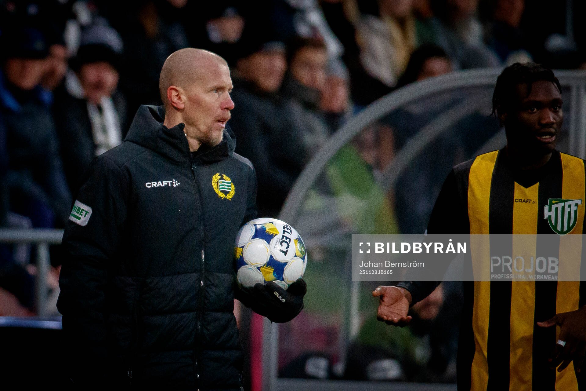 Hammarby TFFs huvudtränare Fredrik Samuelsson